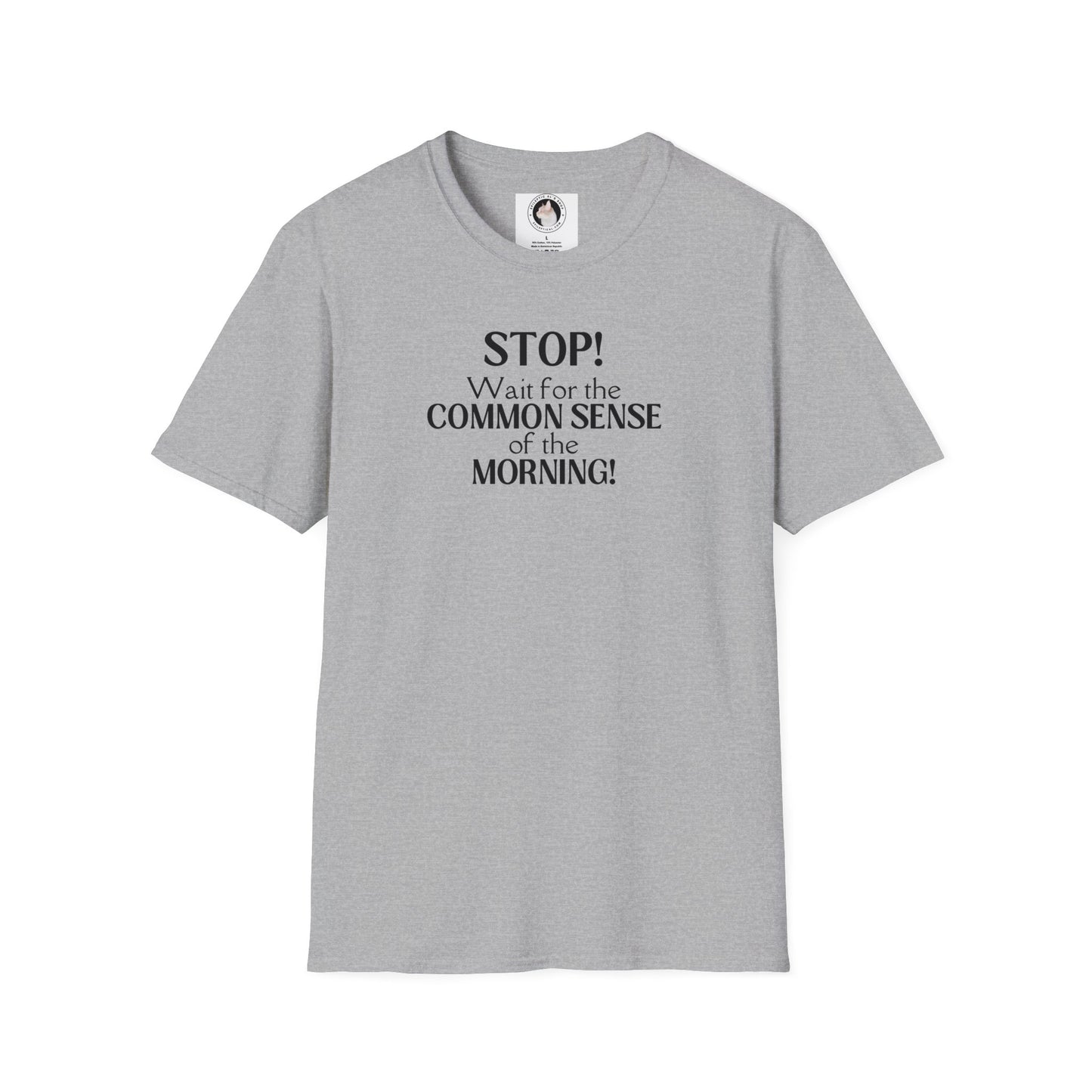 Common Sense Unisex Softstyle T - Shirt - T - Shirt - Epileptic Al’s Shop