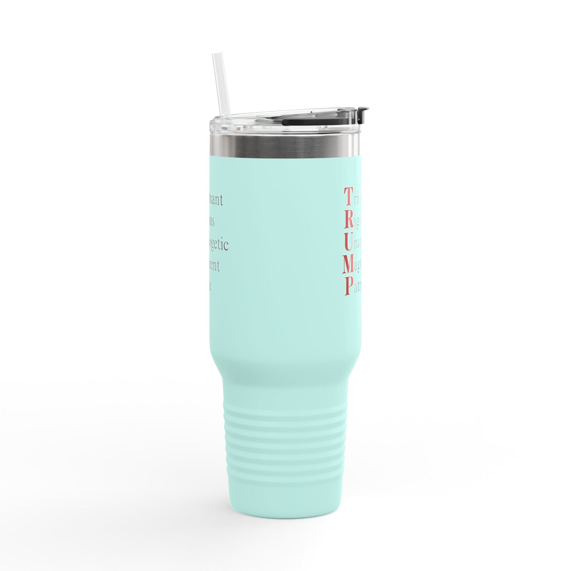 Pro-Trump Acronym 40oz Travel Mug Printify
