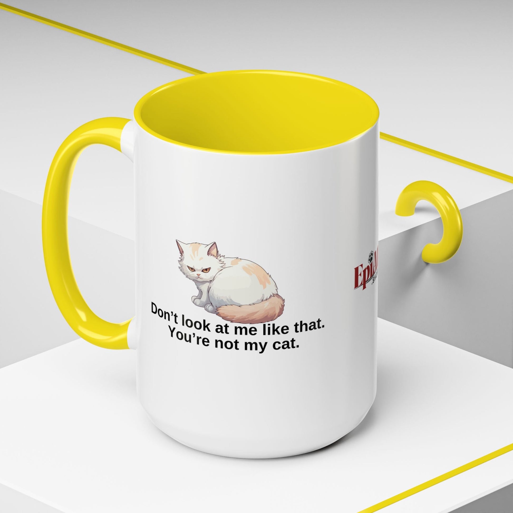 Humorous Cat Lover's Coffee Mug - 11/15oz Accent Mug Printify