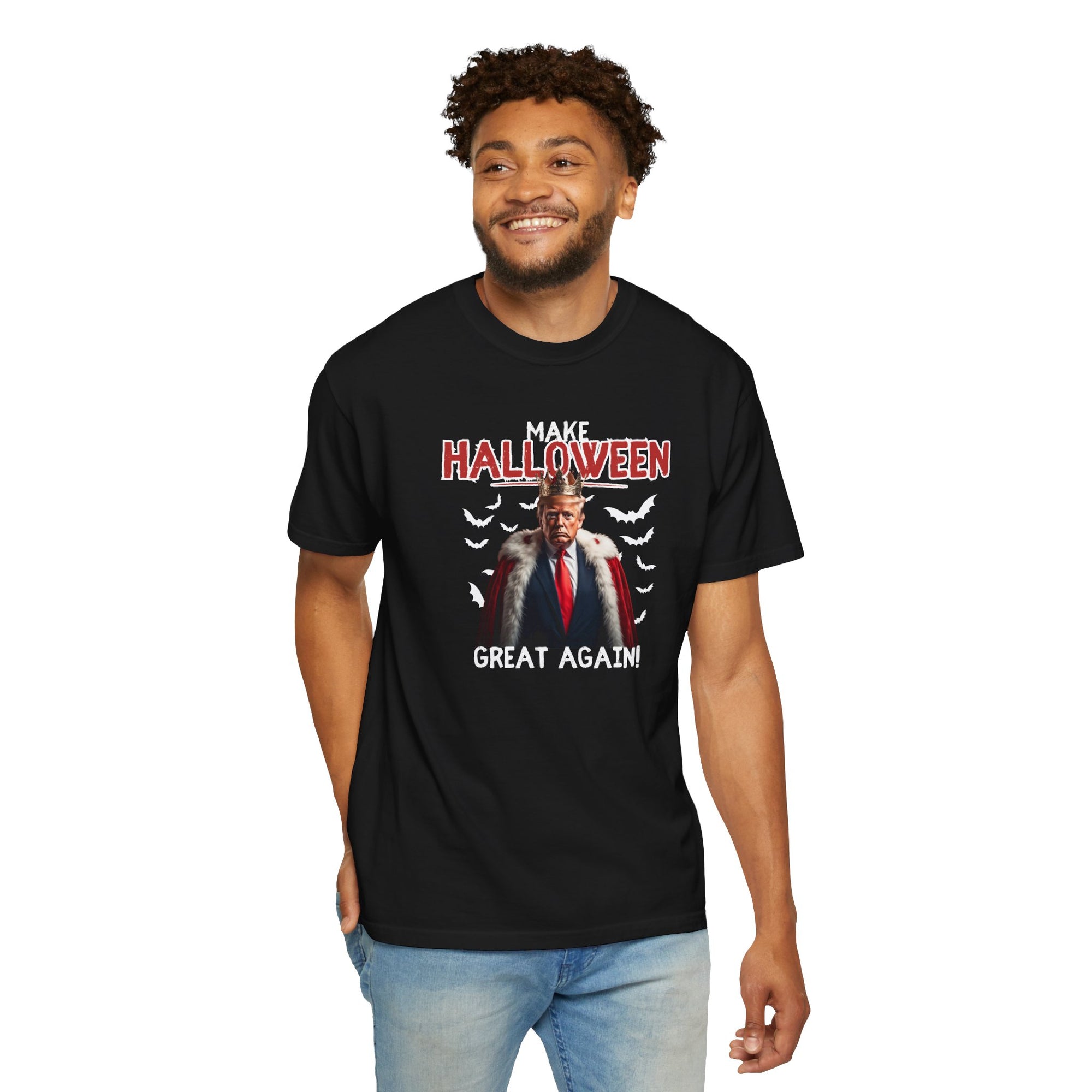 King Trump Halloween Humor T-Shirt