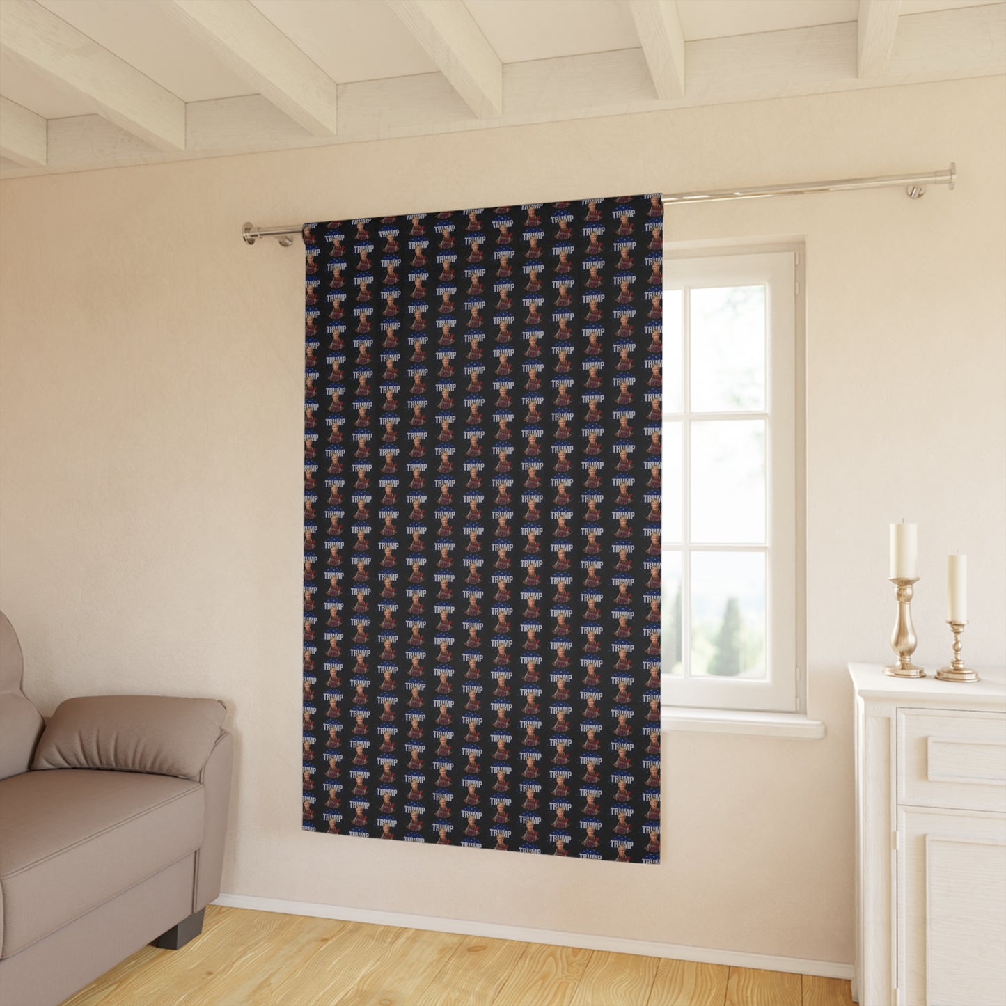 Trump 47 Blackout Window Curtains (1 Piece)