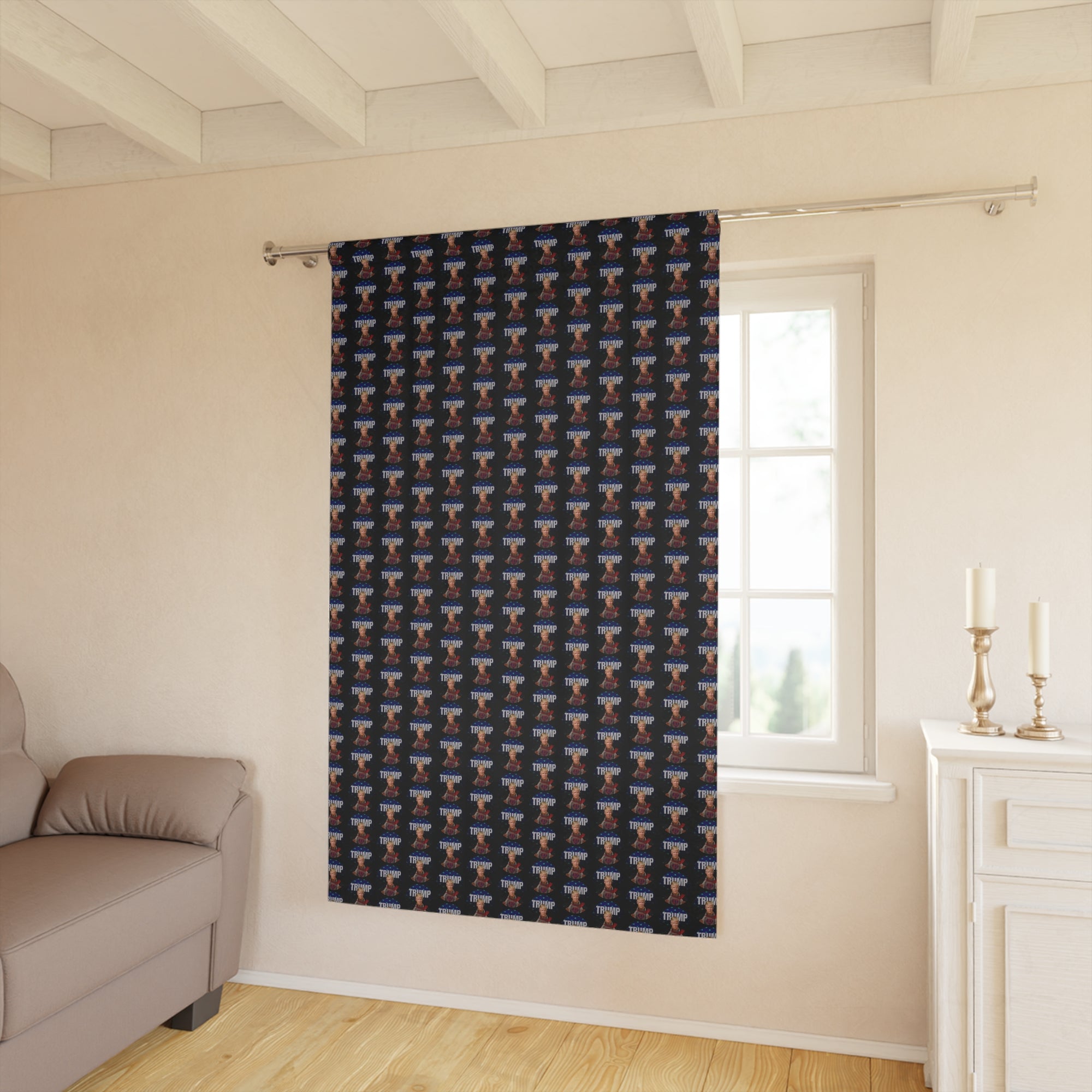 Trump 47 Blackout Window Curtains (1 Piece)