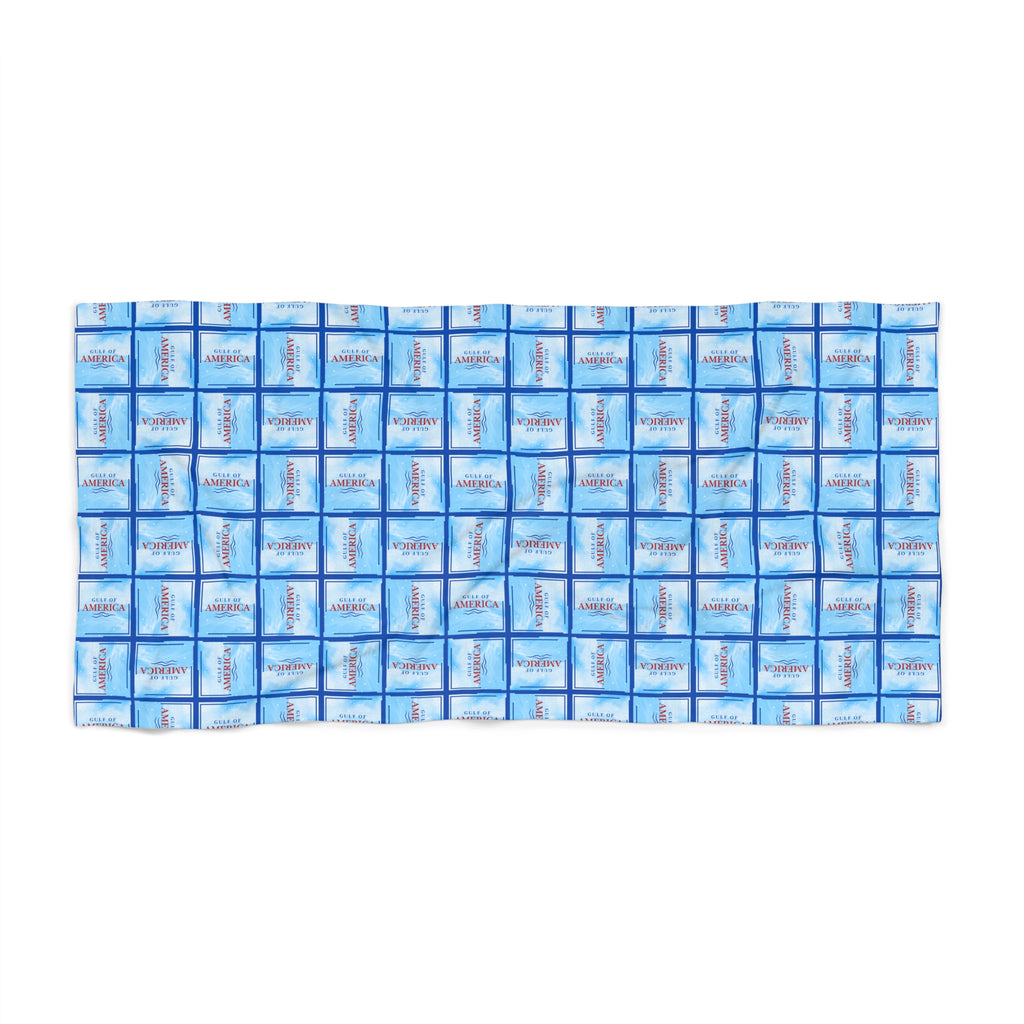 American Gulf Patterned Beach Towel