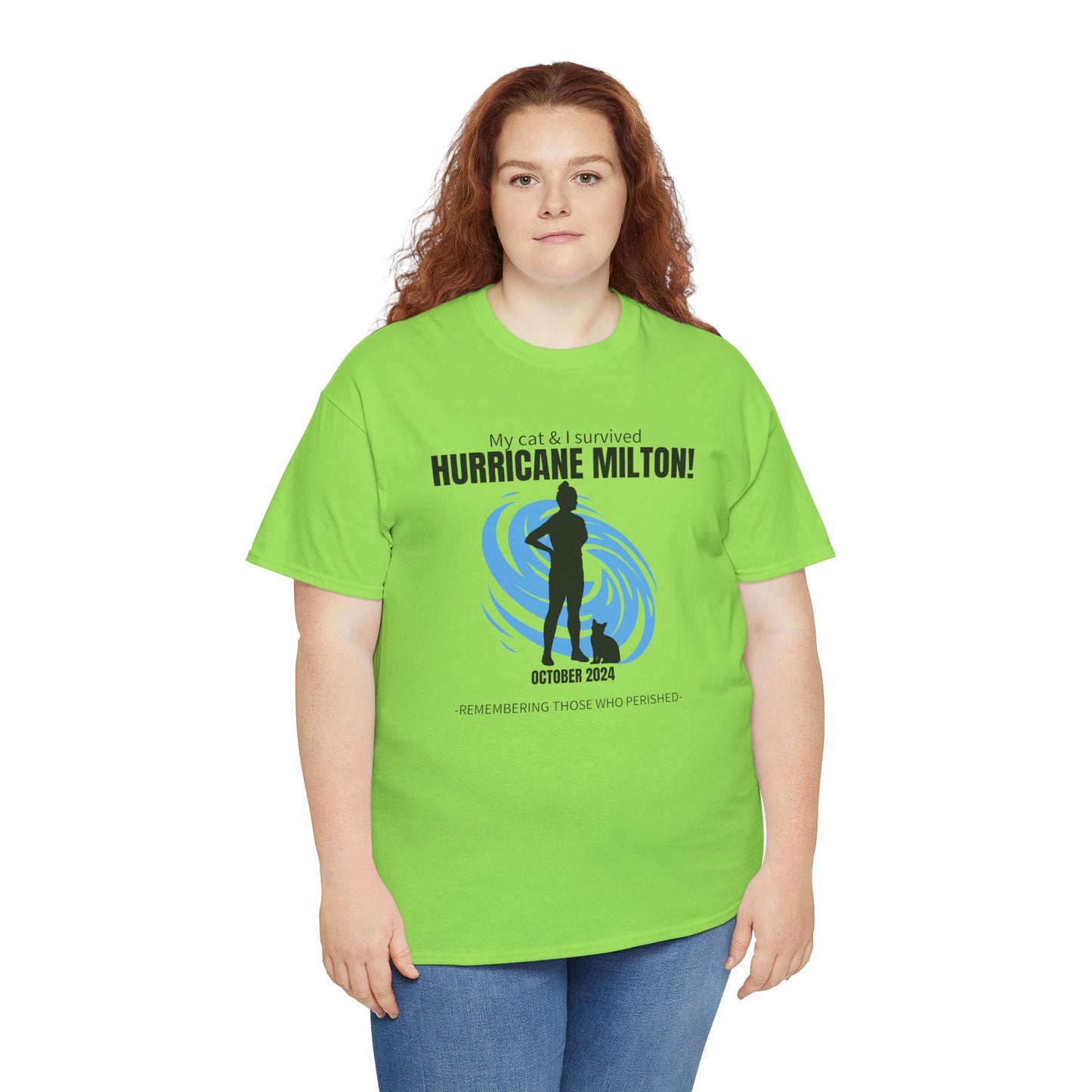 Hurricane Milton Survivor Unisex Heavy Cotton Tee