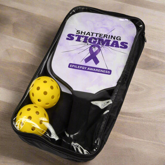 Epilepsy Awareness Pickleball Set - Shattering Stigmas