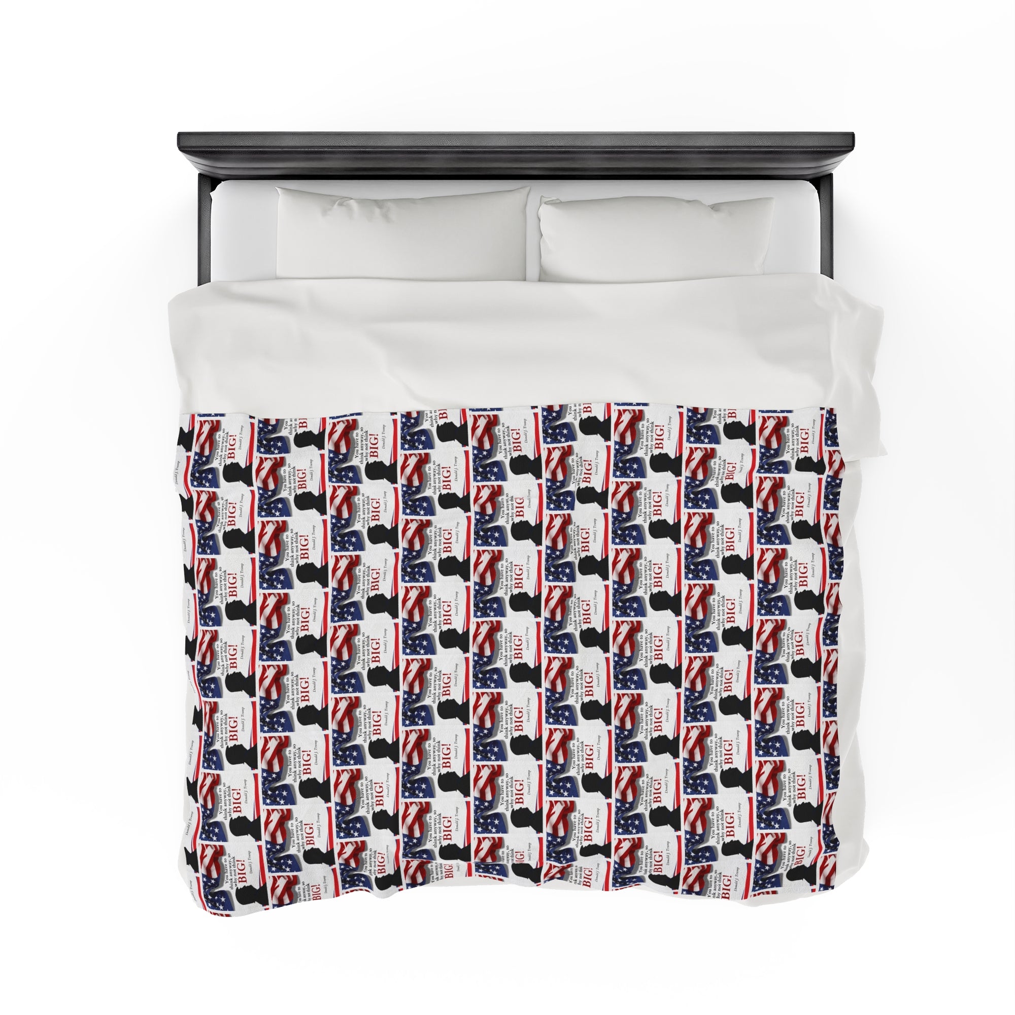 Trump: Think Big Velveteen Plush Blanket