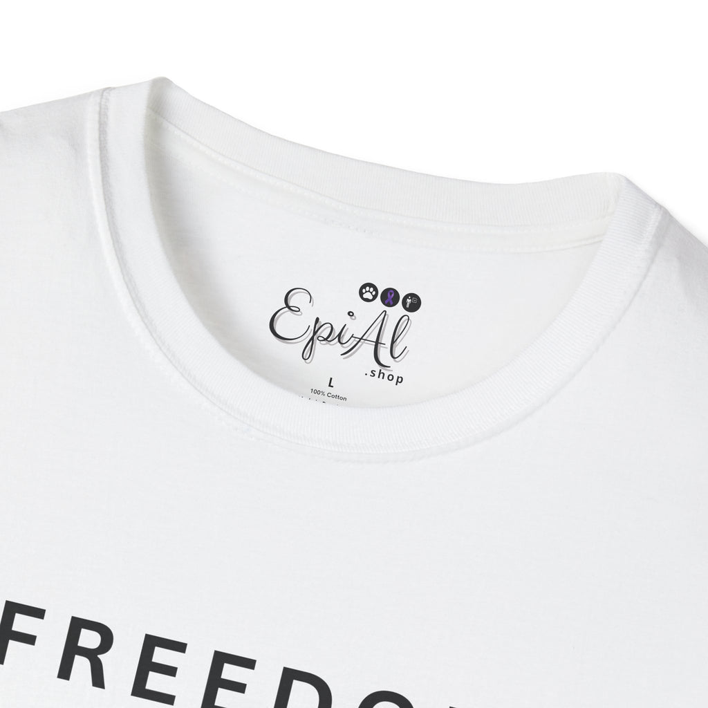 Freedom Unisex Softstyle T-Shirt, Inspirational Apparel