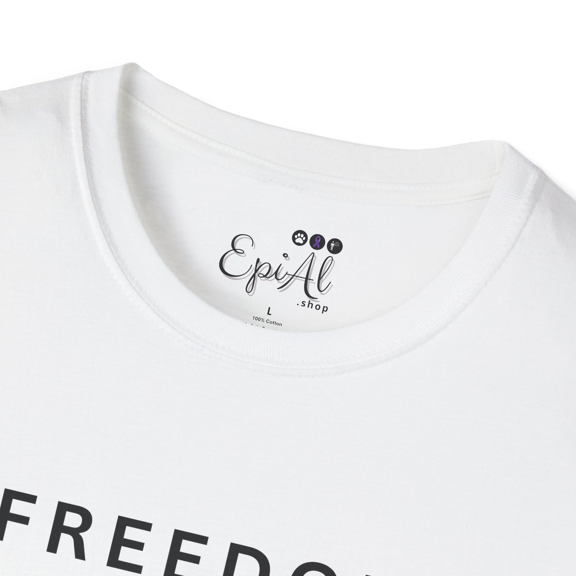 Freedom Unisex Softstyle T-Shirt, Inspirational Apparel