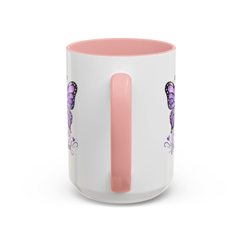 Beautifully Unfinished Semicolon Suicide Awareness Mug