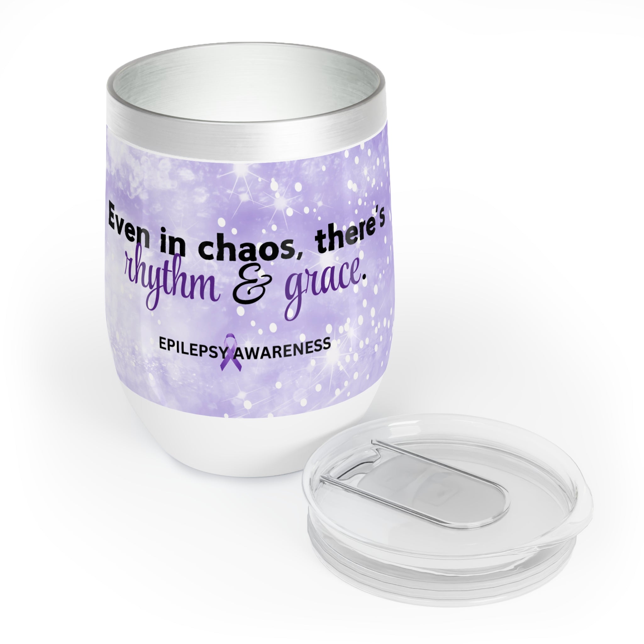 Chaos, Rhythm & Grace Chill Wine Tumbler - EpiAl's Shop