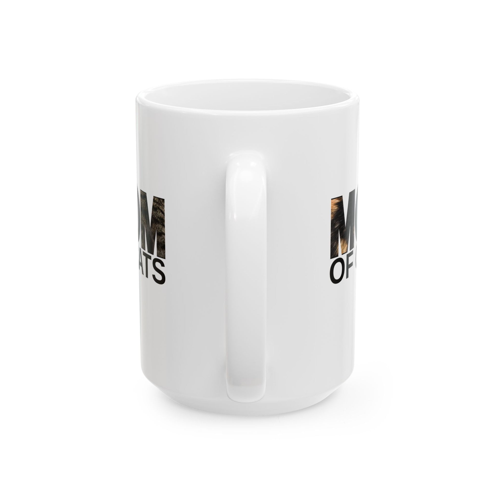 Mom of Cats Ceramic Mug - Perfect Gift for Cat Lovers