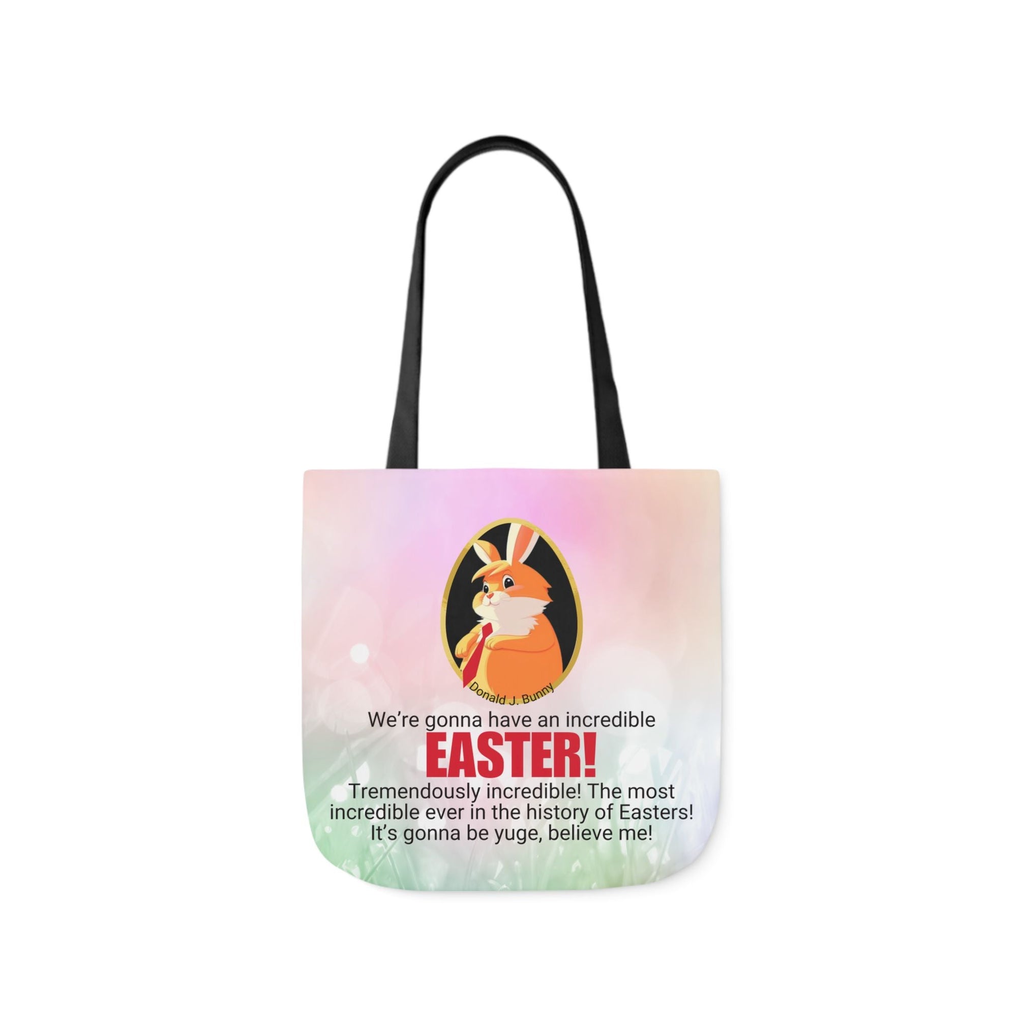Incredible Easter Canvas Tote Bag - 5-Color Straps Printify