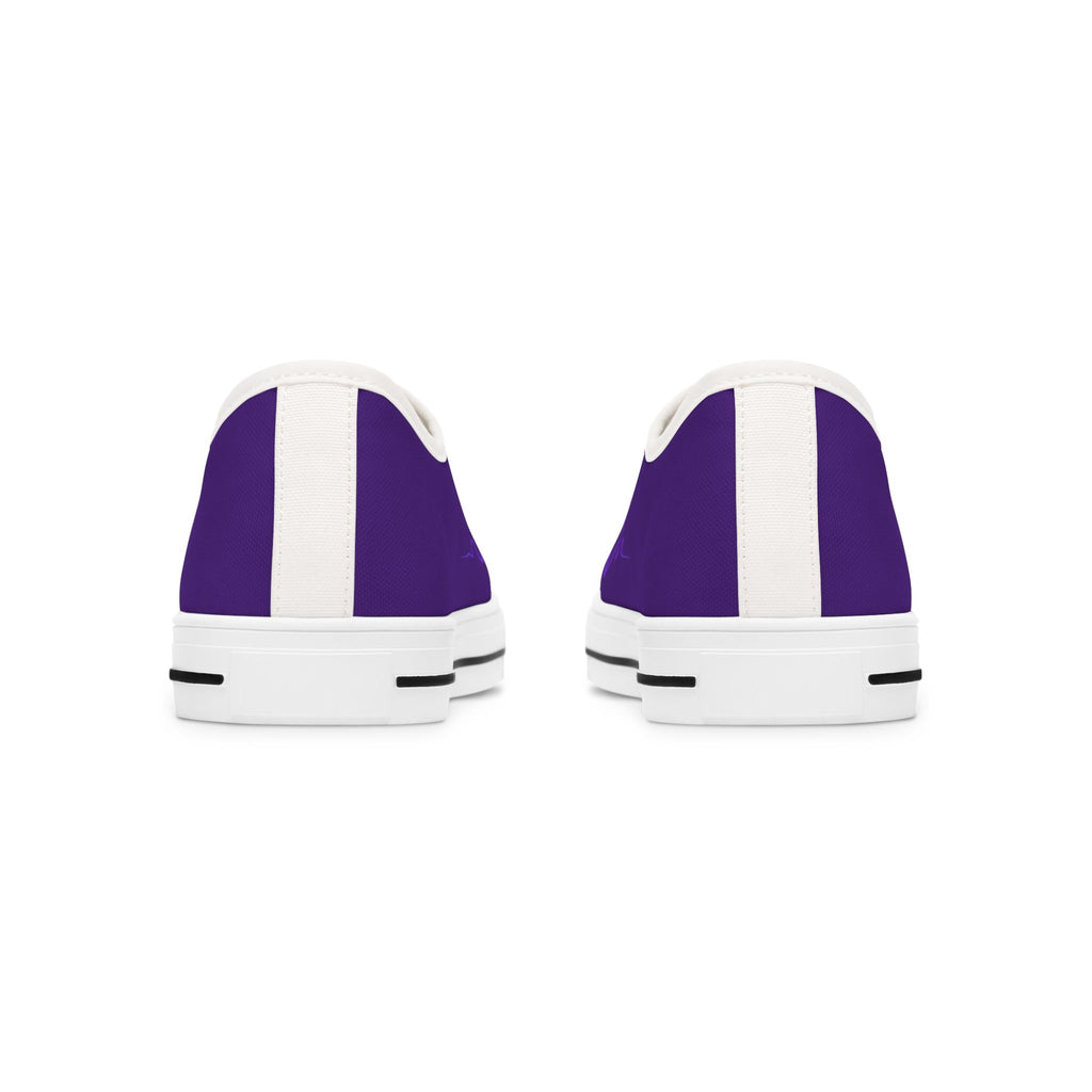 Epilepsy Warrior – Purple Awareness Low Top Sneakers