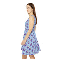 Retro Comic Cat Skater Dress