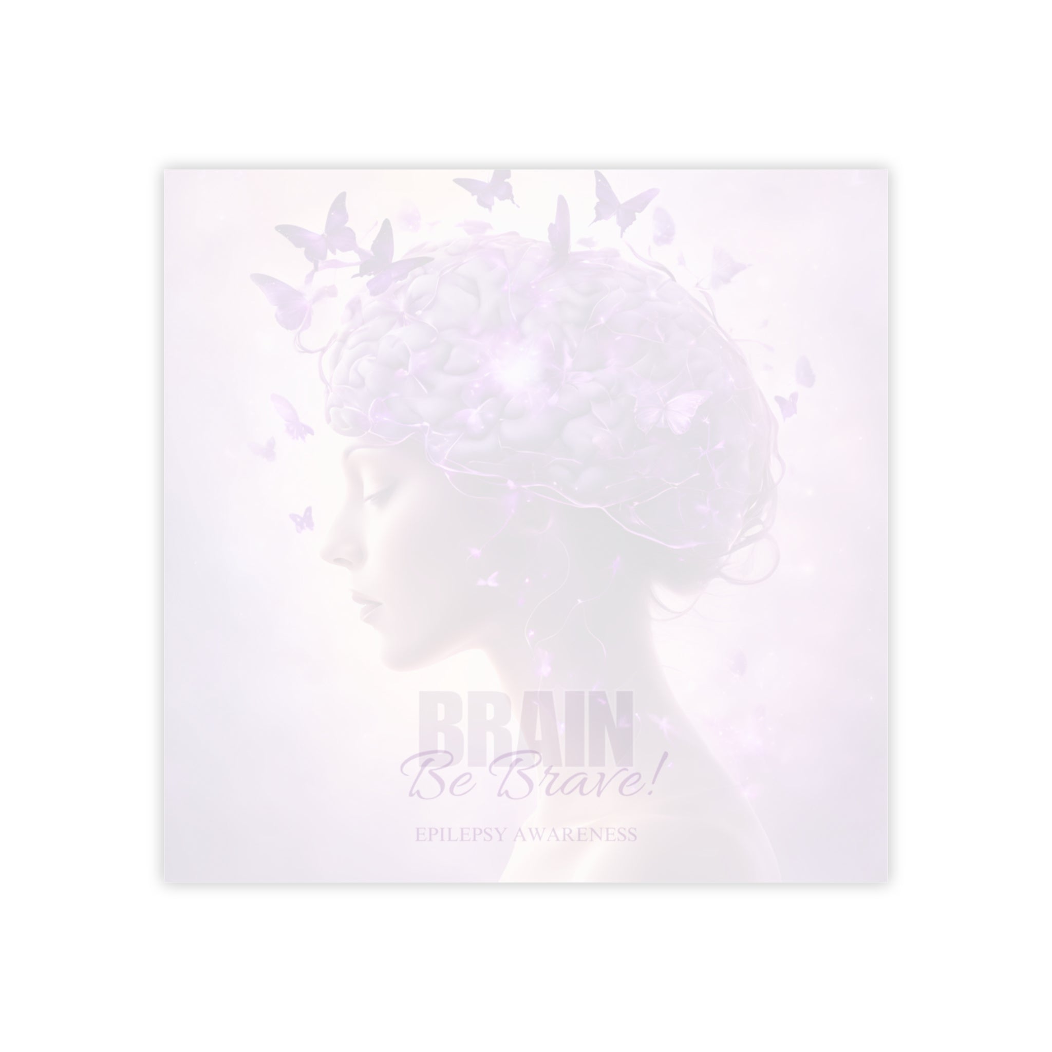 Photo depicting the ​Beautiful Brain Epilepsy Awareness Post-it® Note Pads from EpiAl's Shop.