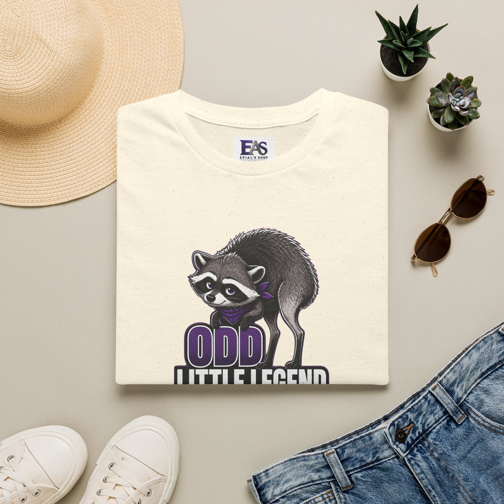 Odd Little Legend Jimothy Raccoon T-Shirt