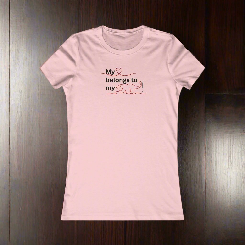 My Heart Belongs to my Cat Women's Favorite Tee - EpiAl's Shop