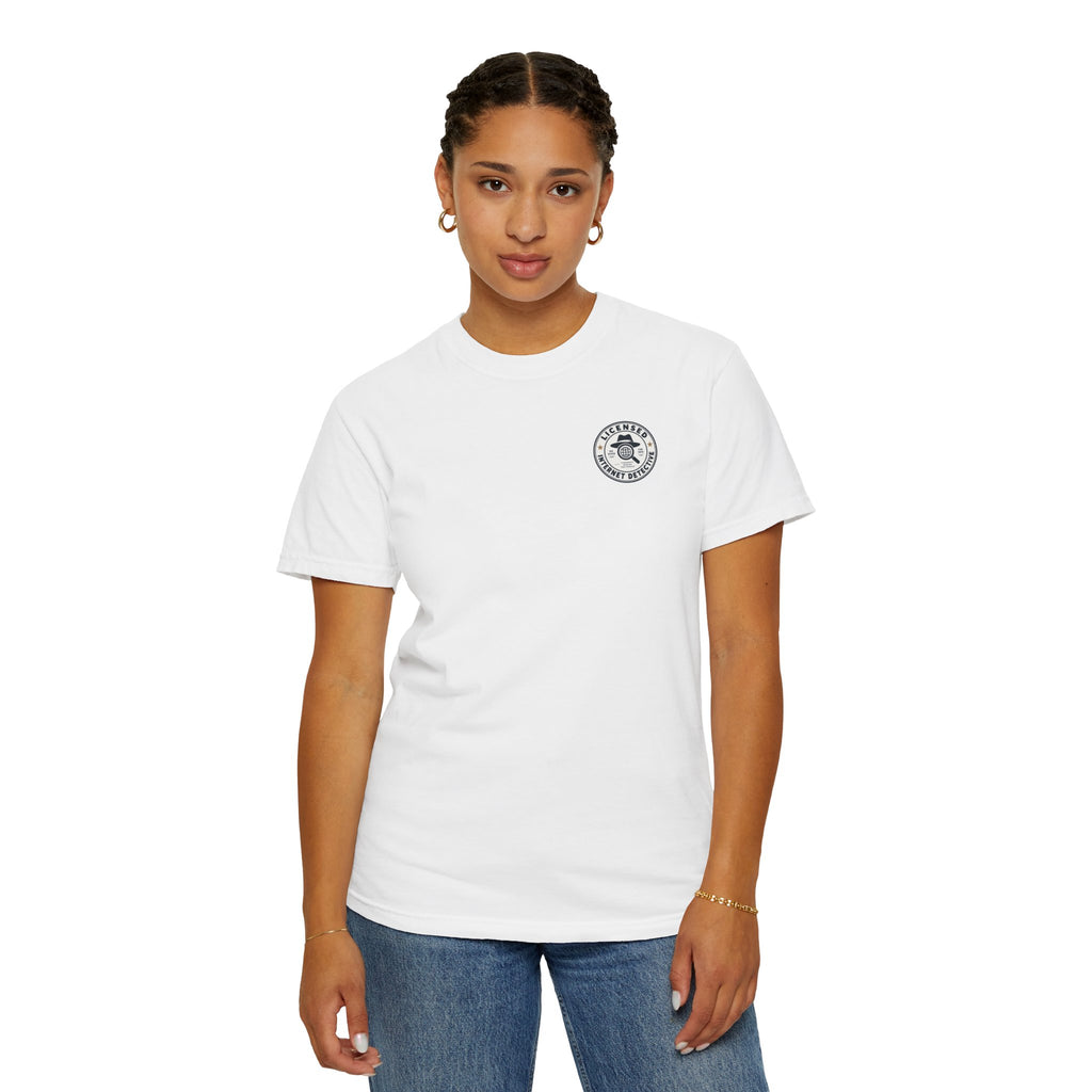 Licensed Internet Detective T-Shirt | Funny Internet Investigator Tee