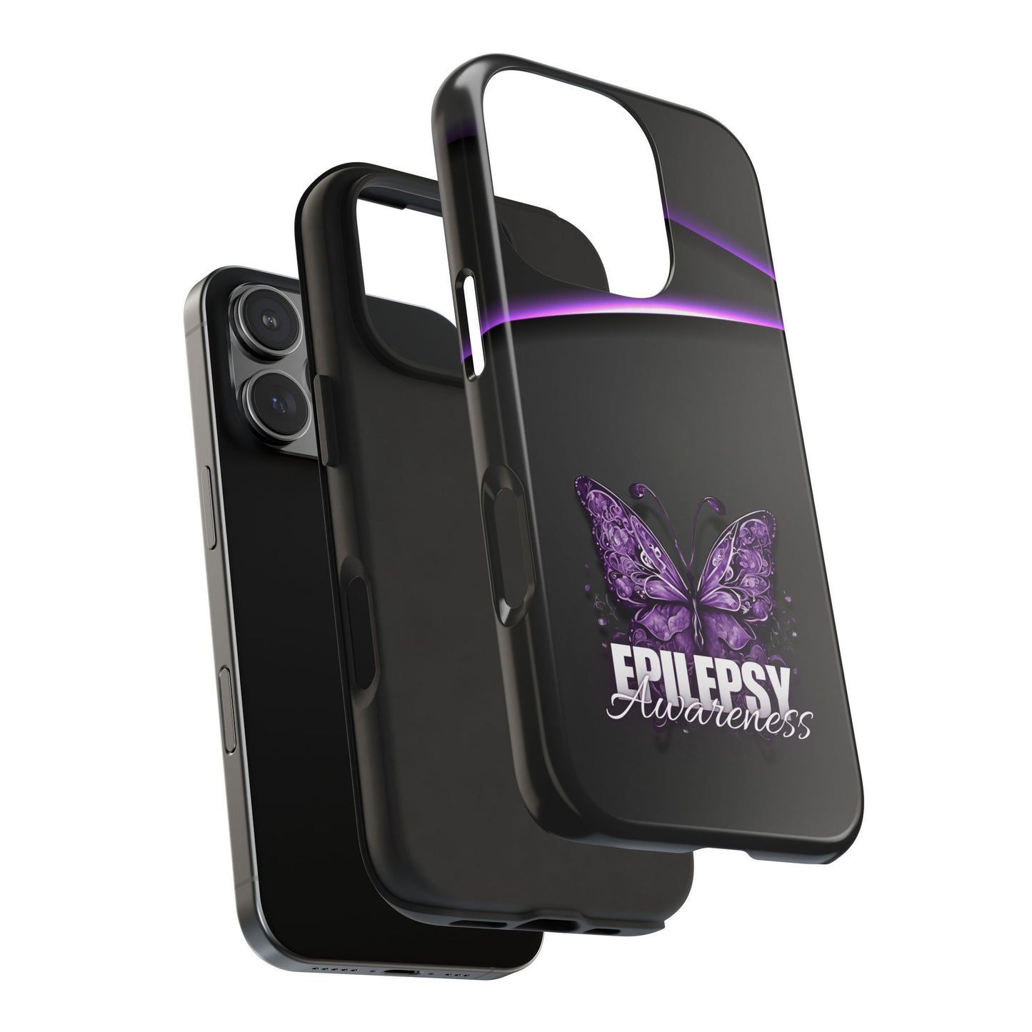 Epilepsy Awareness Butterfly Tough Phone Cases