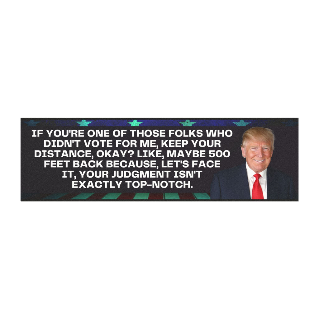 500 Feet Back Car Magnets