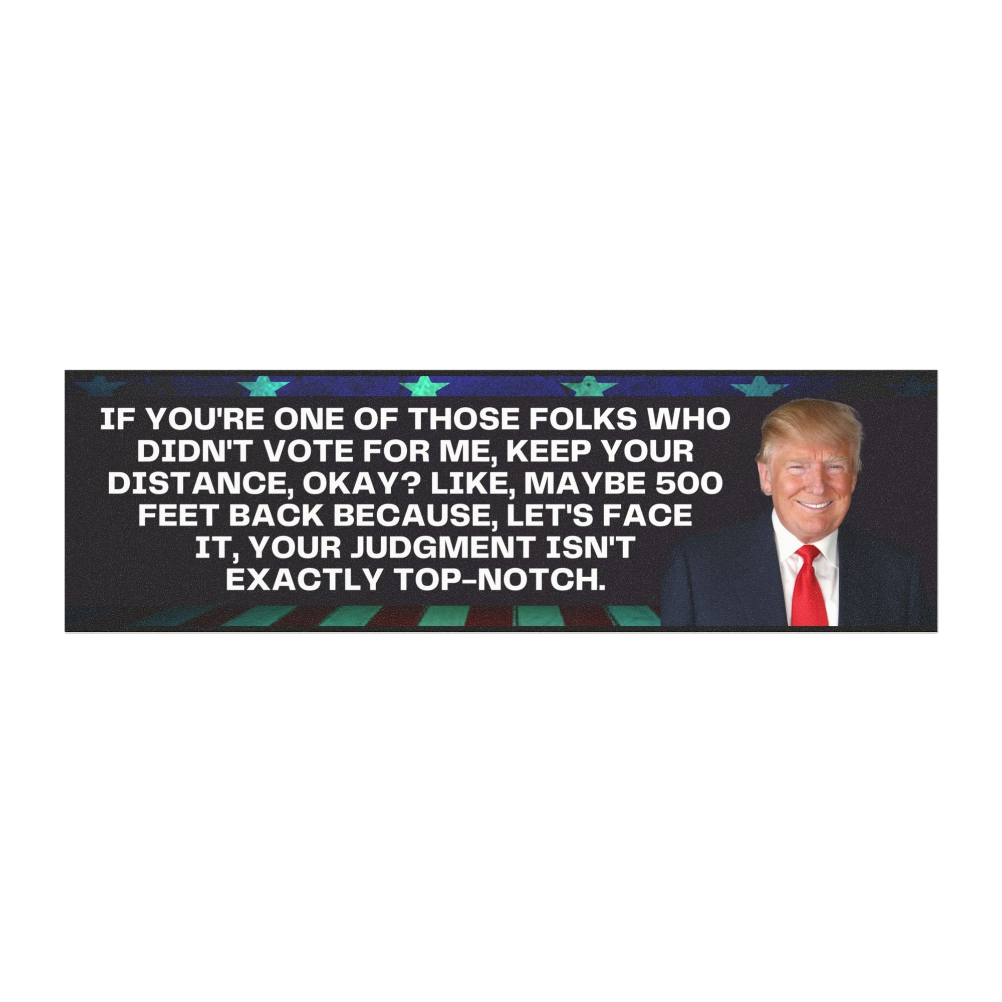500 Feet Back Car Magnets