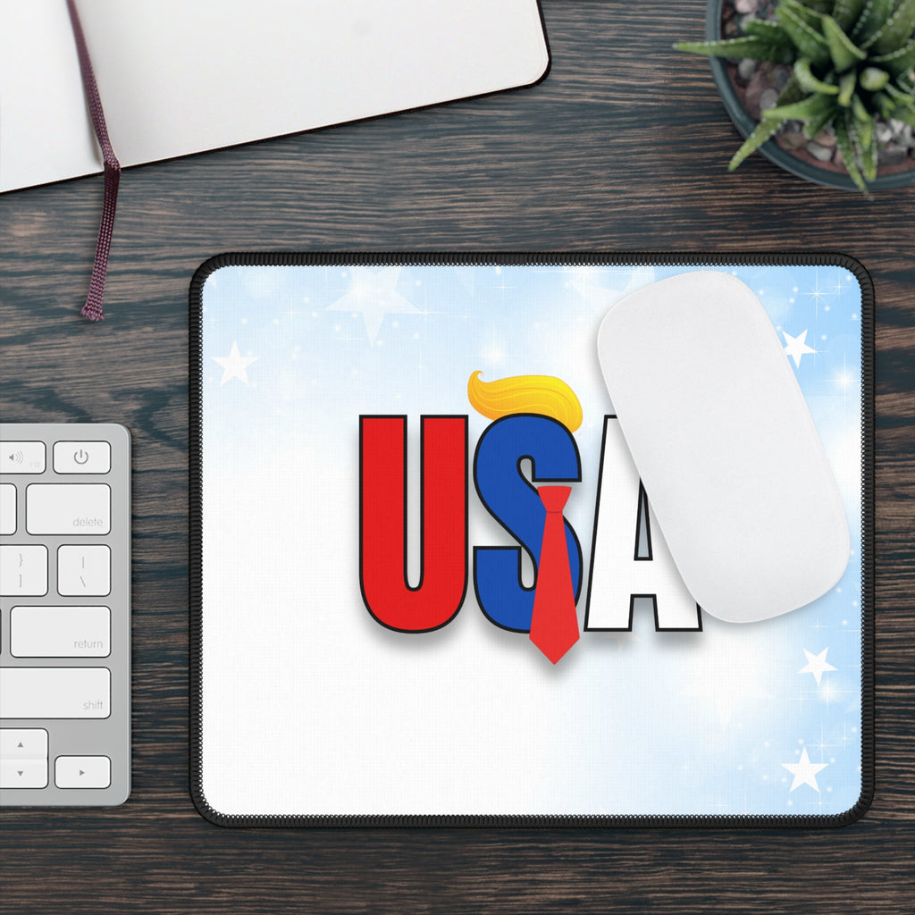 USA Themed Gaming Mouse Pad - Perfect for Gamers and Patriotic Events! Printify