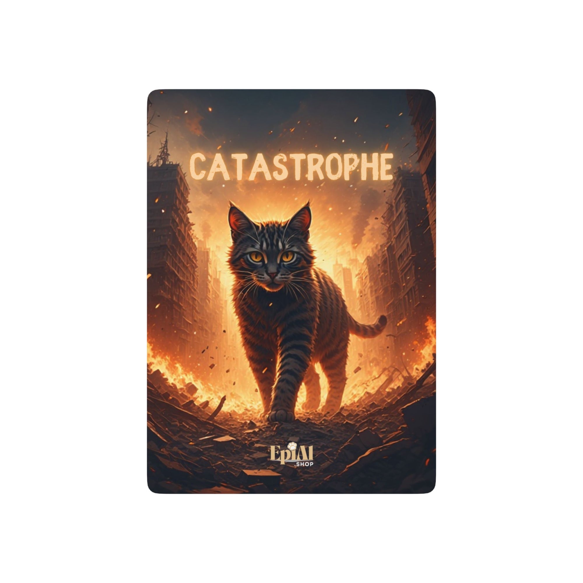 CATastrophe Poker Playing Cards, Perfect for Game Nights