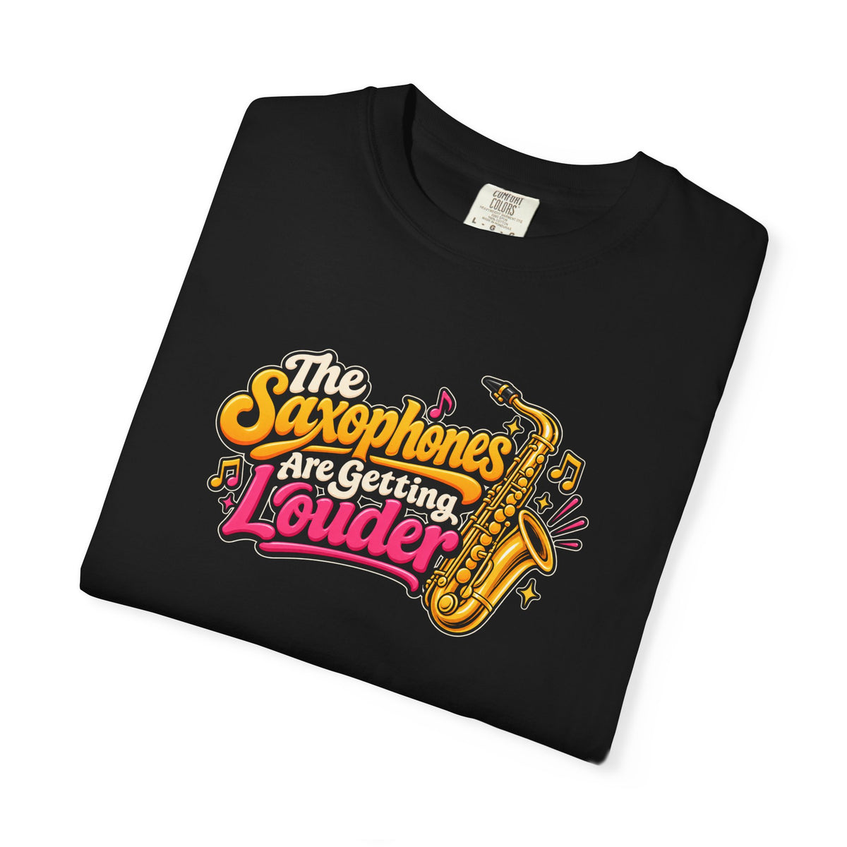 The Saxophones Are Getting Louder Retro Graphic Tee | Viral IYKYK Shirt