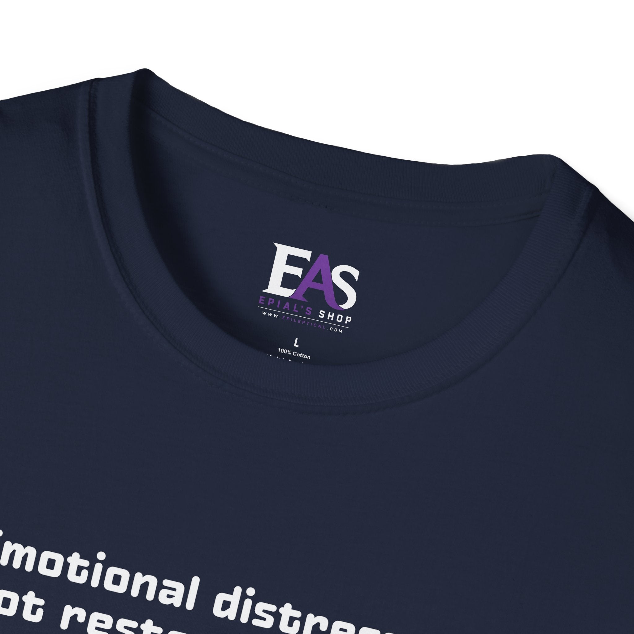 AI Translation: Emotional Distress Will Not Restore Displaced Dairy Products T-Shirt