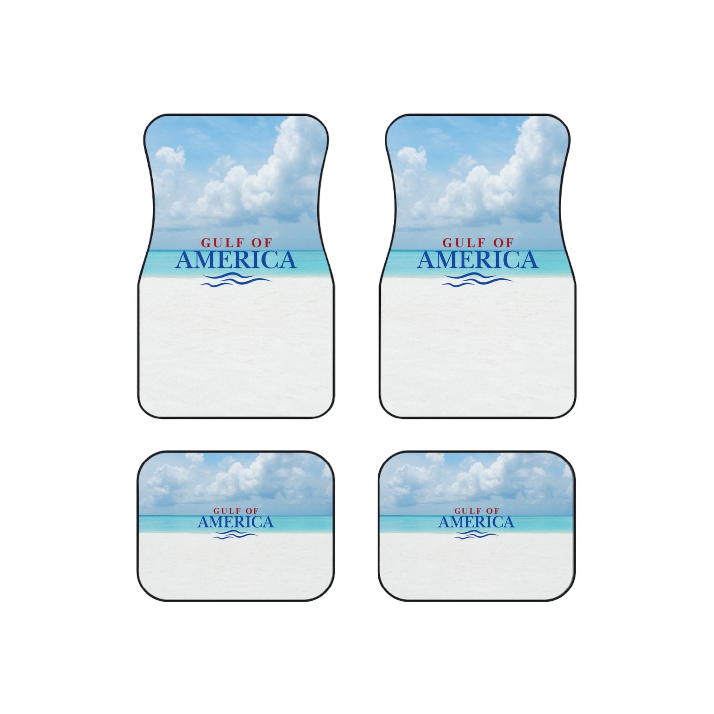 Gulf of America Car Mats Set