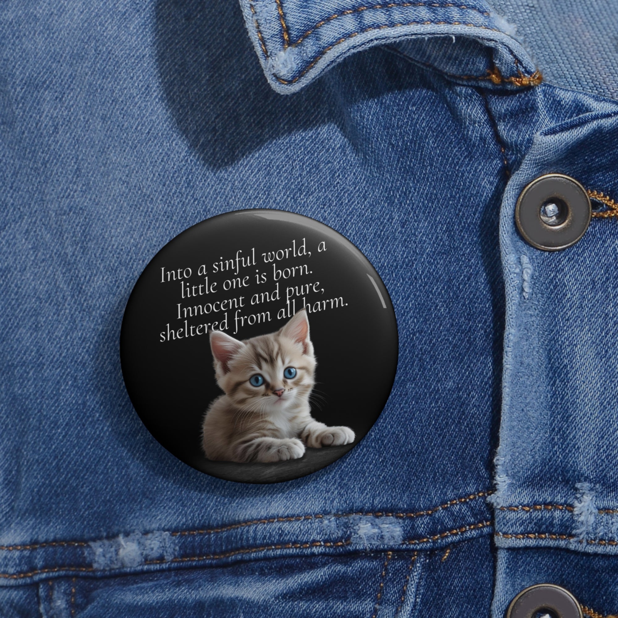 A Little One is Born Pin Buttons