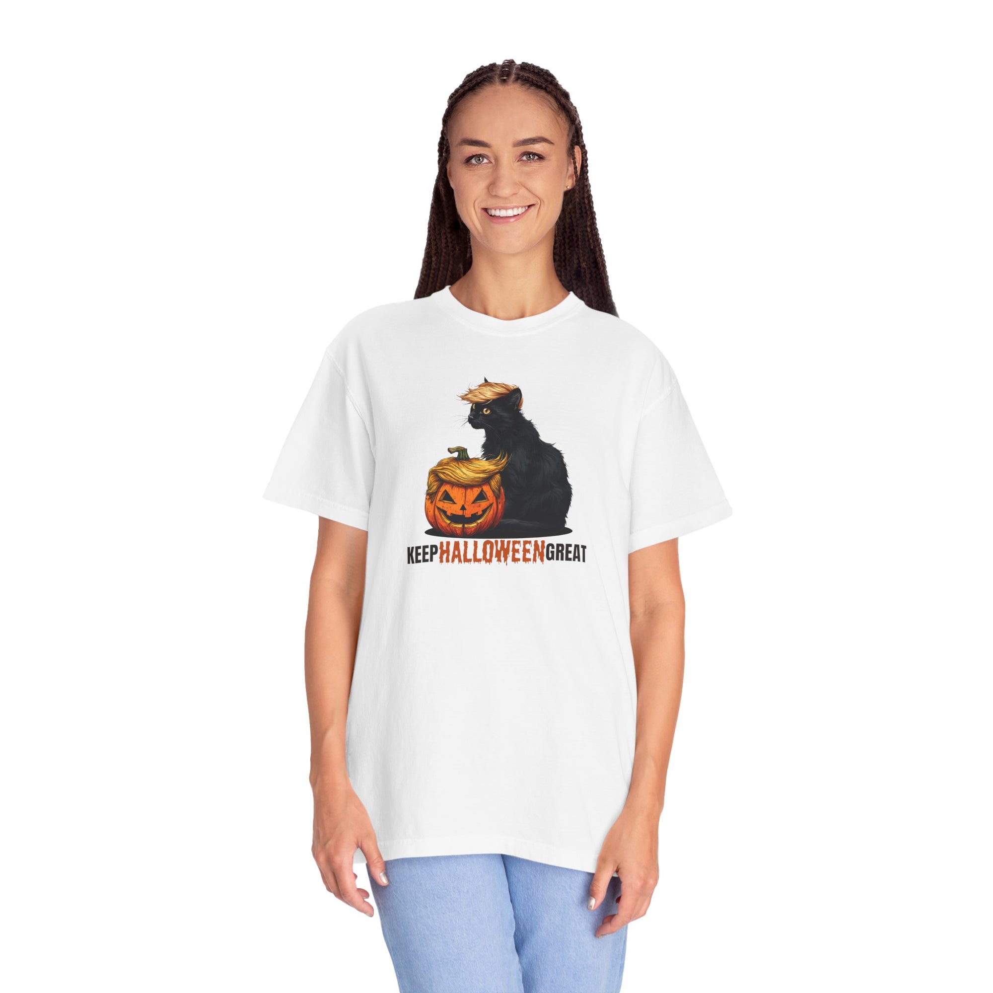 Keep Halloween Great Cat T-Shirt