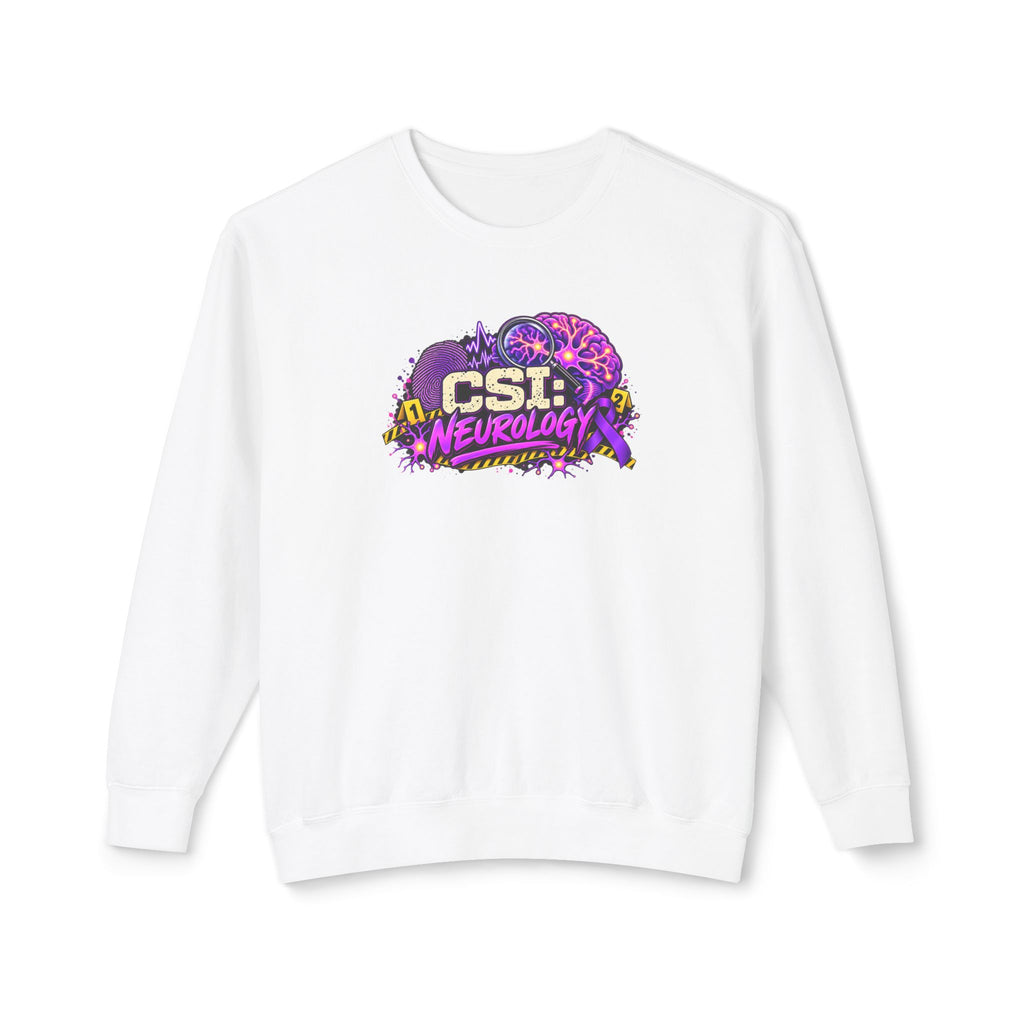 CSI: Neurology Epilepsy Awareness Lightweight Crewneck Sweatshirt