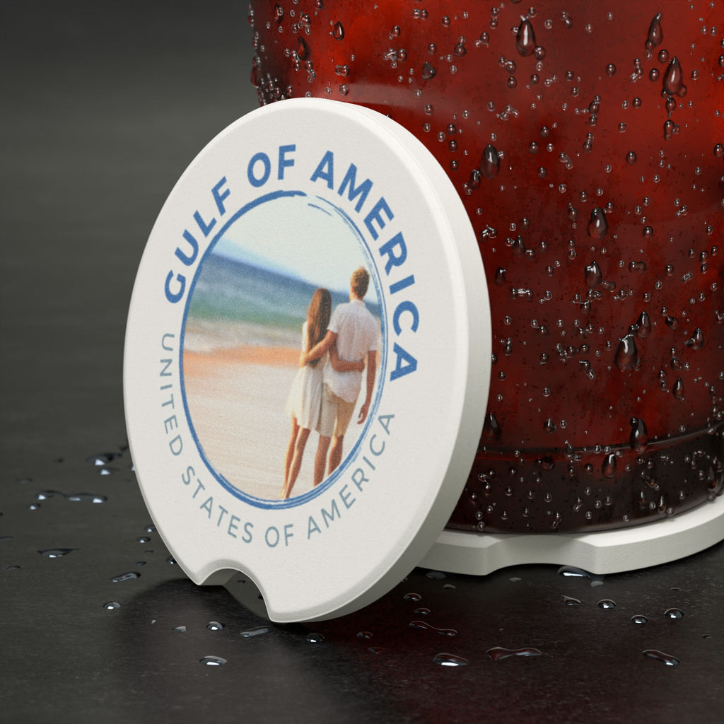American Gulf USA Soapstone Car Coaster