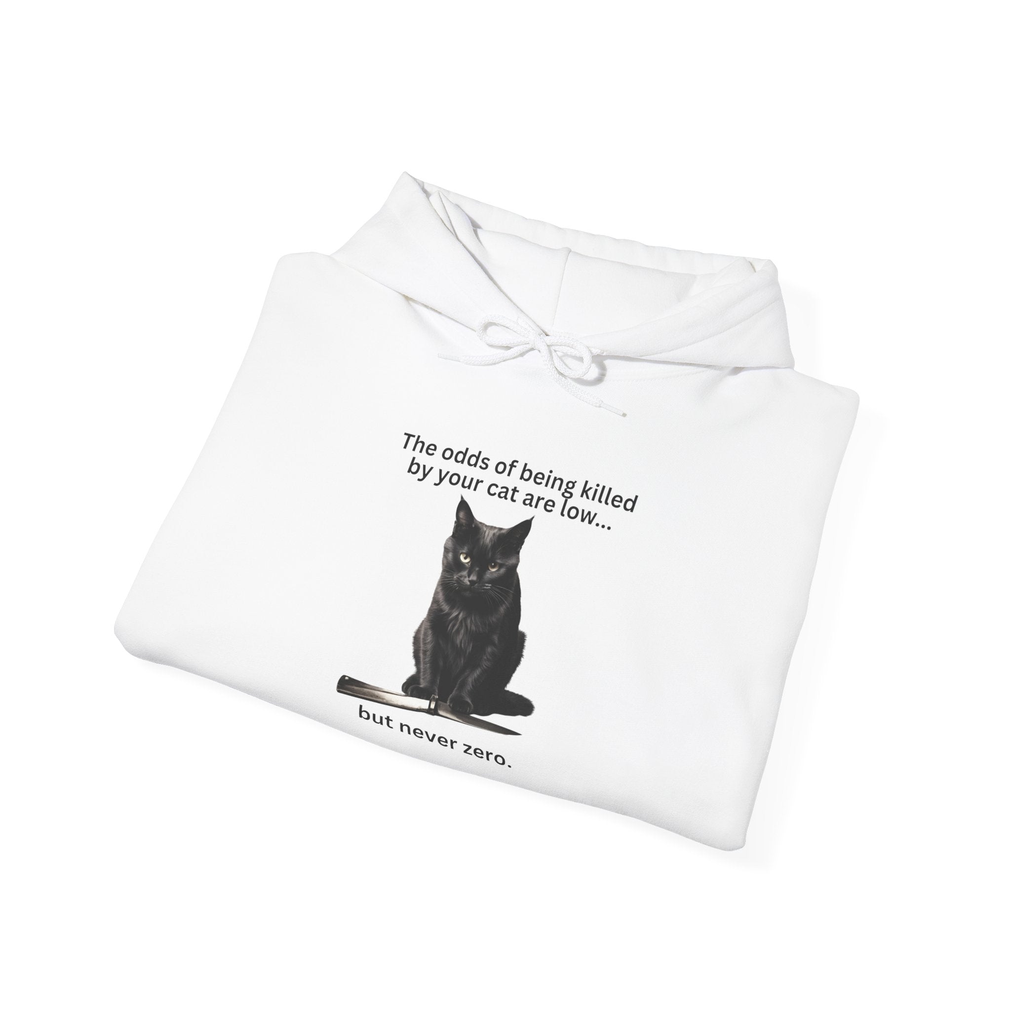 Photo depicting the ​Odds Unisex Heavy Blend™ Hooded Sweatshirt from EpiAl's Shop.