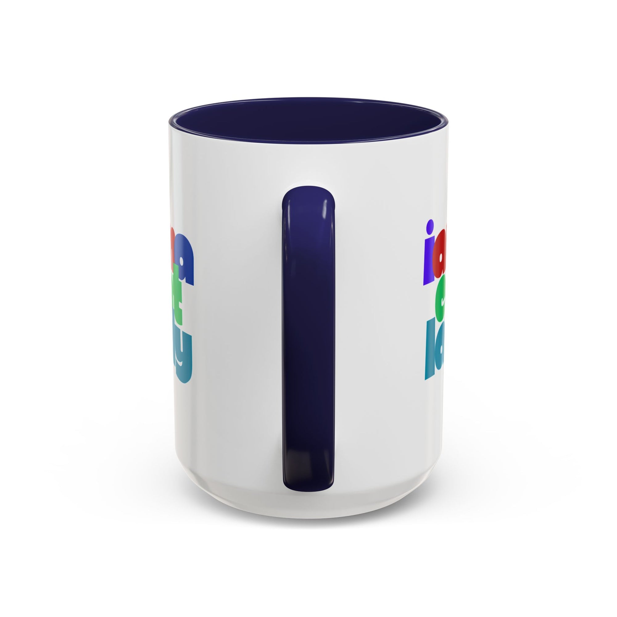 I Am a Cat Lady Accent Coffee Mug