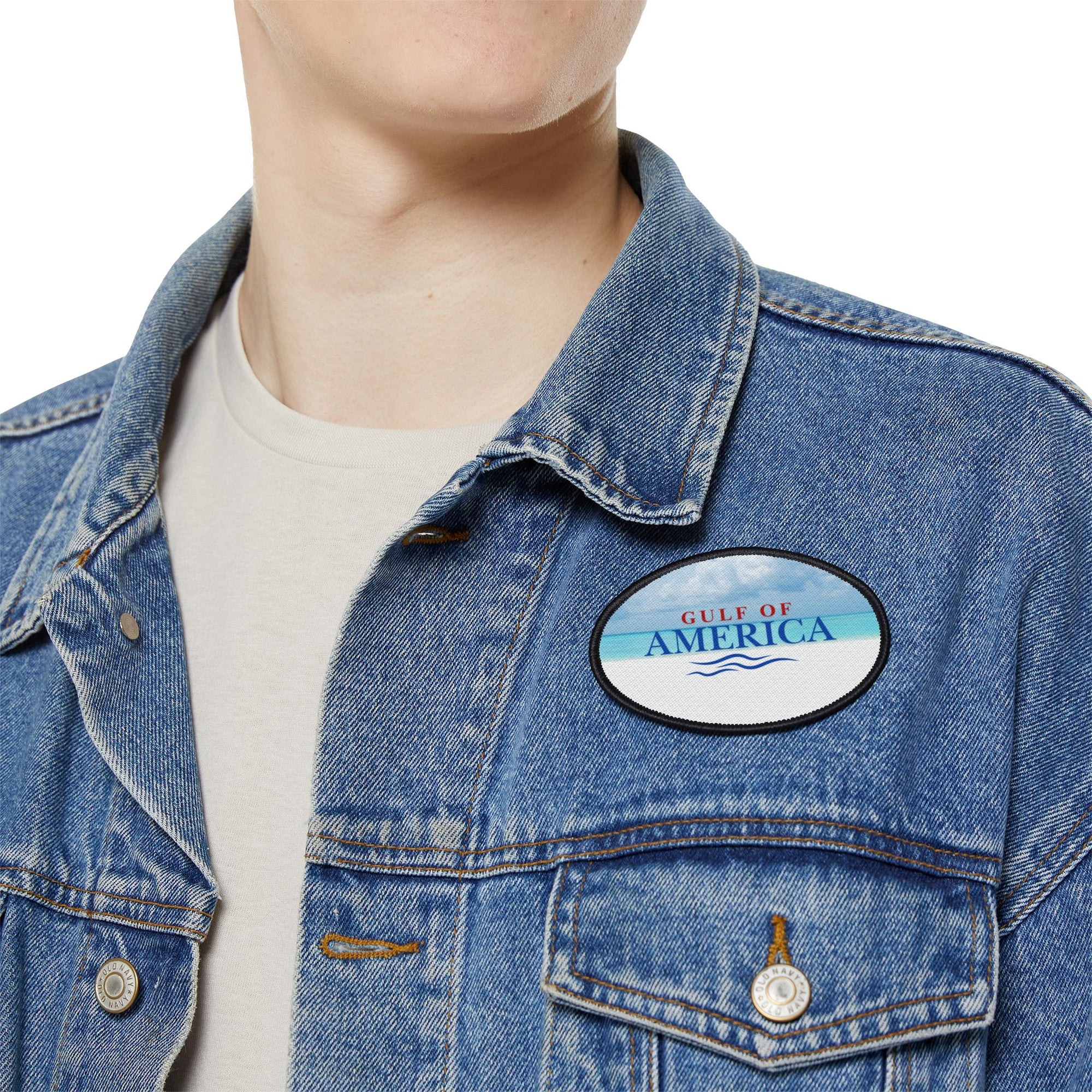 American Gulf Iron-On Patch for Beach Lovers