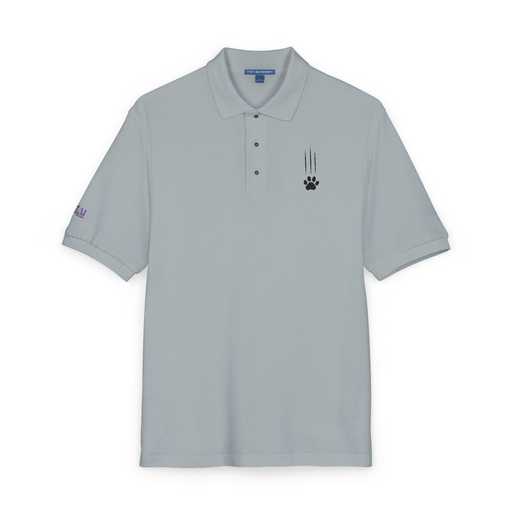 Classic Cat Clawed Embroidered Unisex Polo Shirt