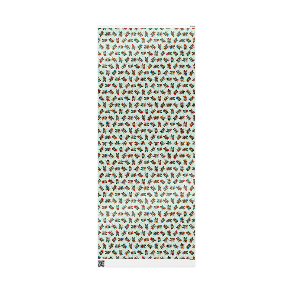 Happy Birthday Bigfoot Wrapping Paper | Sasquatch Birthday Gift Wrap