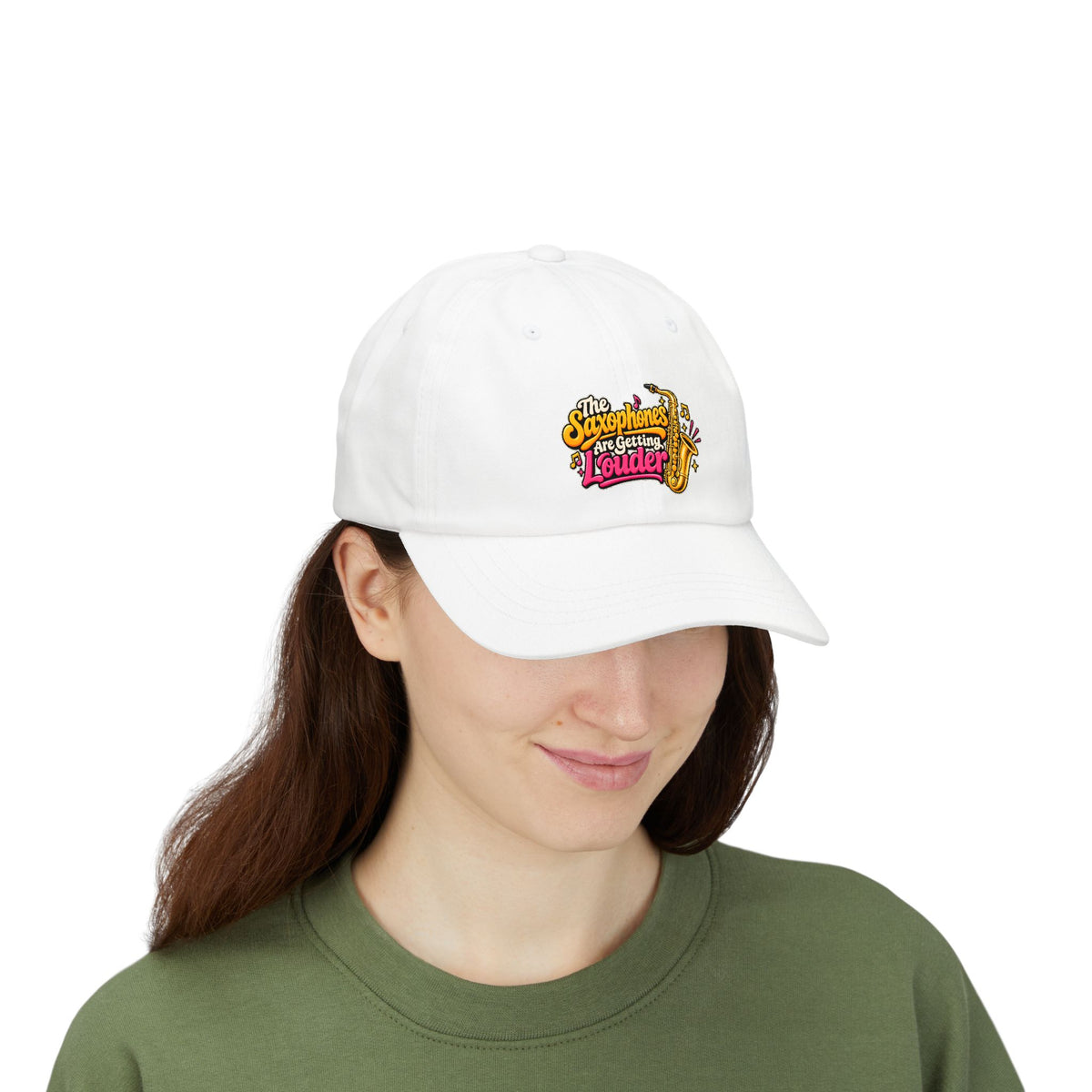 The Saxophones Are Getting Louder Dad Hat | Viral IYKYK Cap