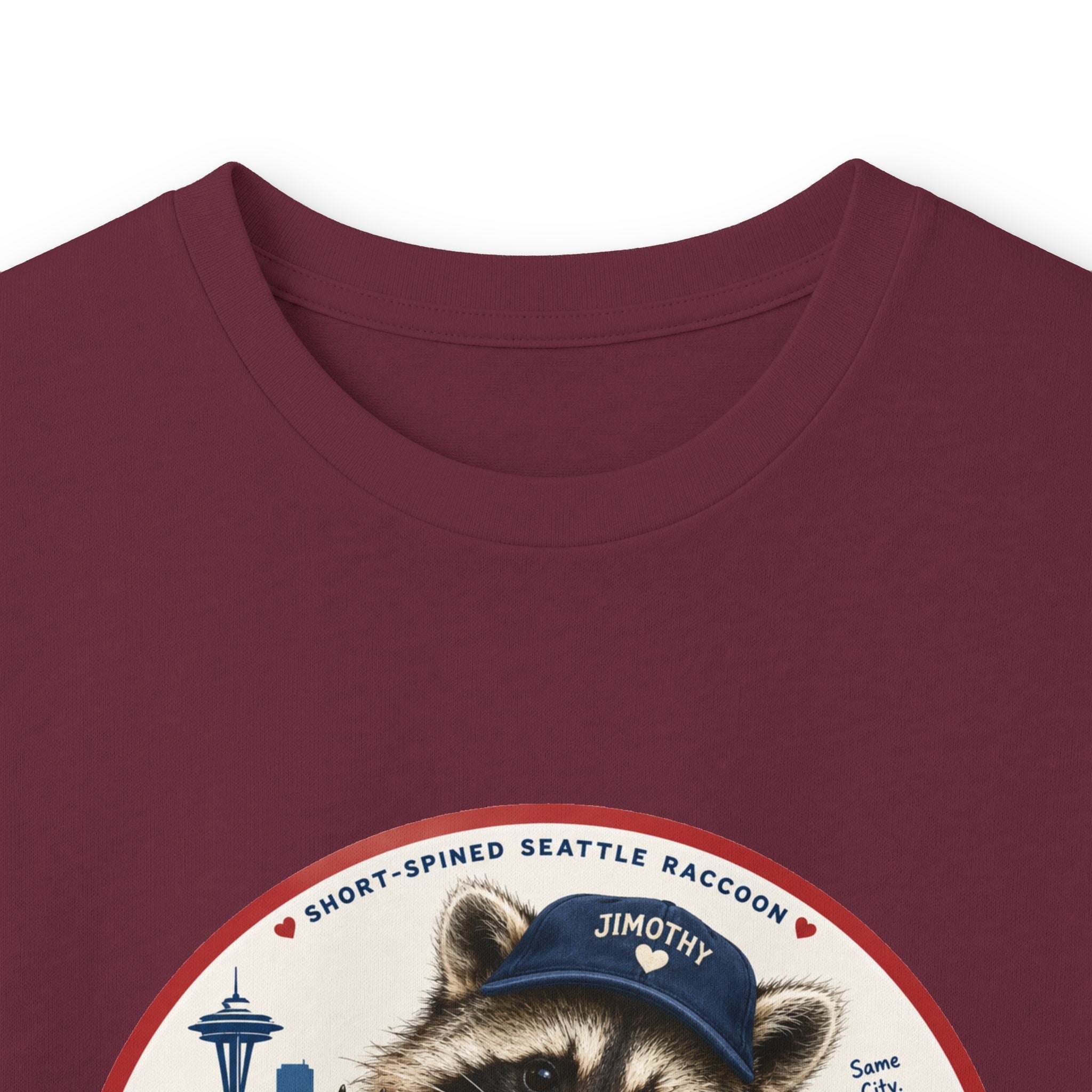 I’m With Jimothy Raccoon Long Sleeve T-Shirt