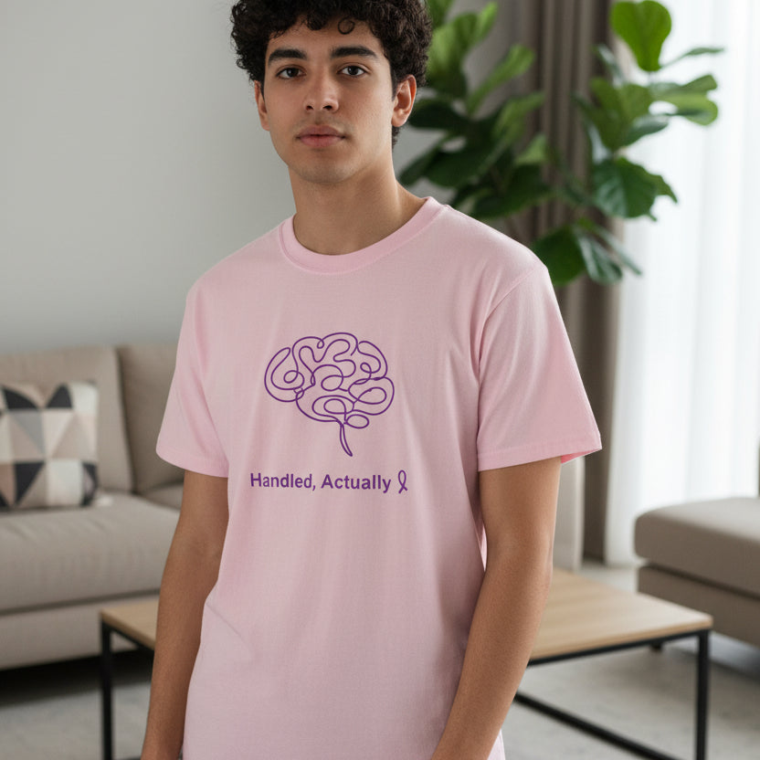Handled, Actually – Epilepsy Awareness Unisex T-Shirt