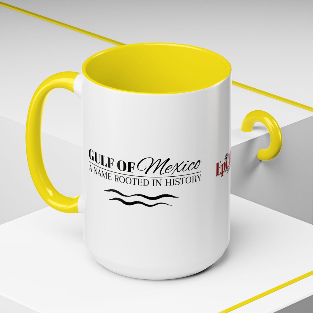 Gulf of Mexico A Name Rooted in History Accent Coffee Mug