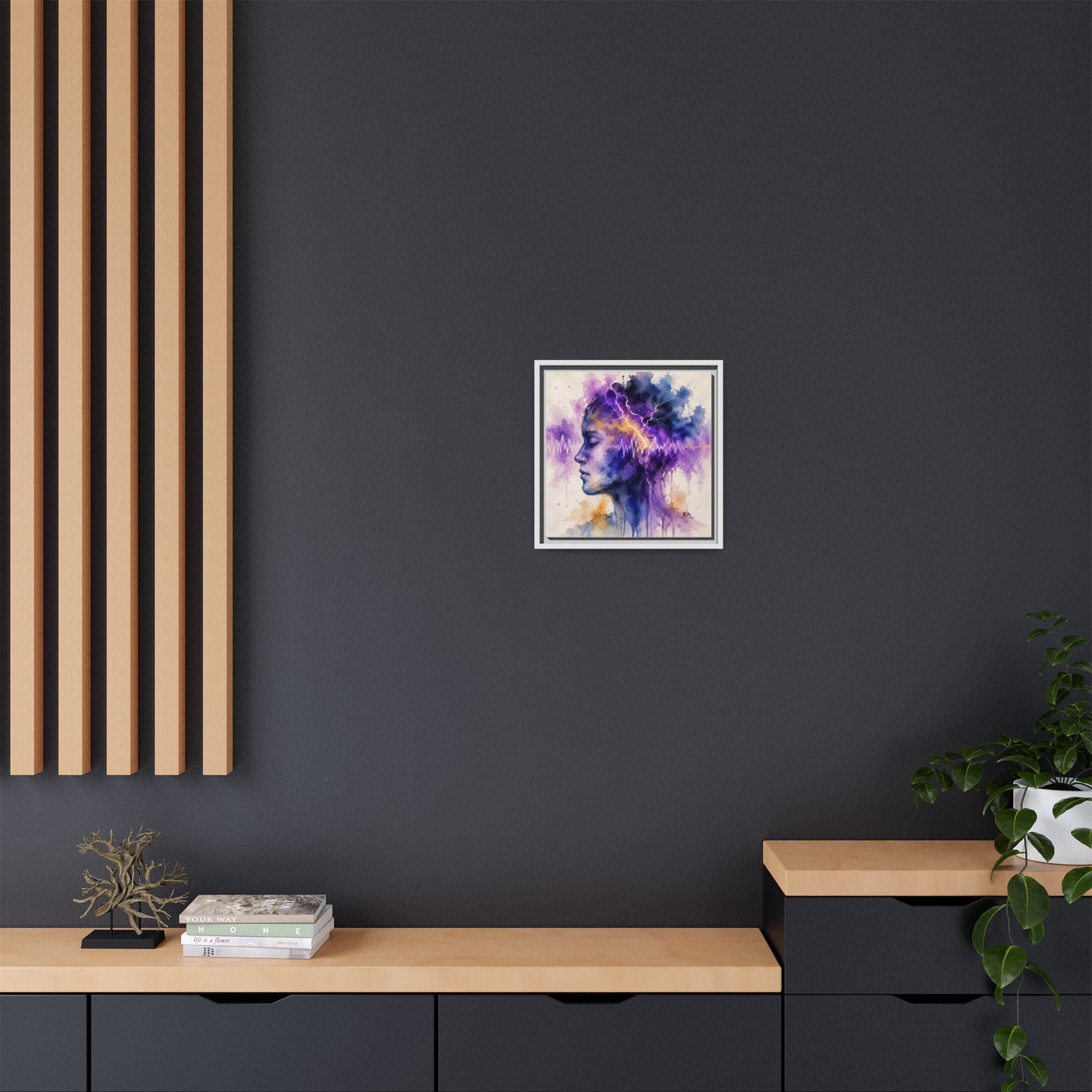 The Space Between Sparks | Canvas Wall Art for Home