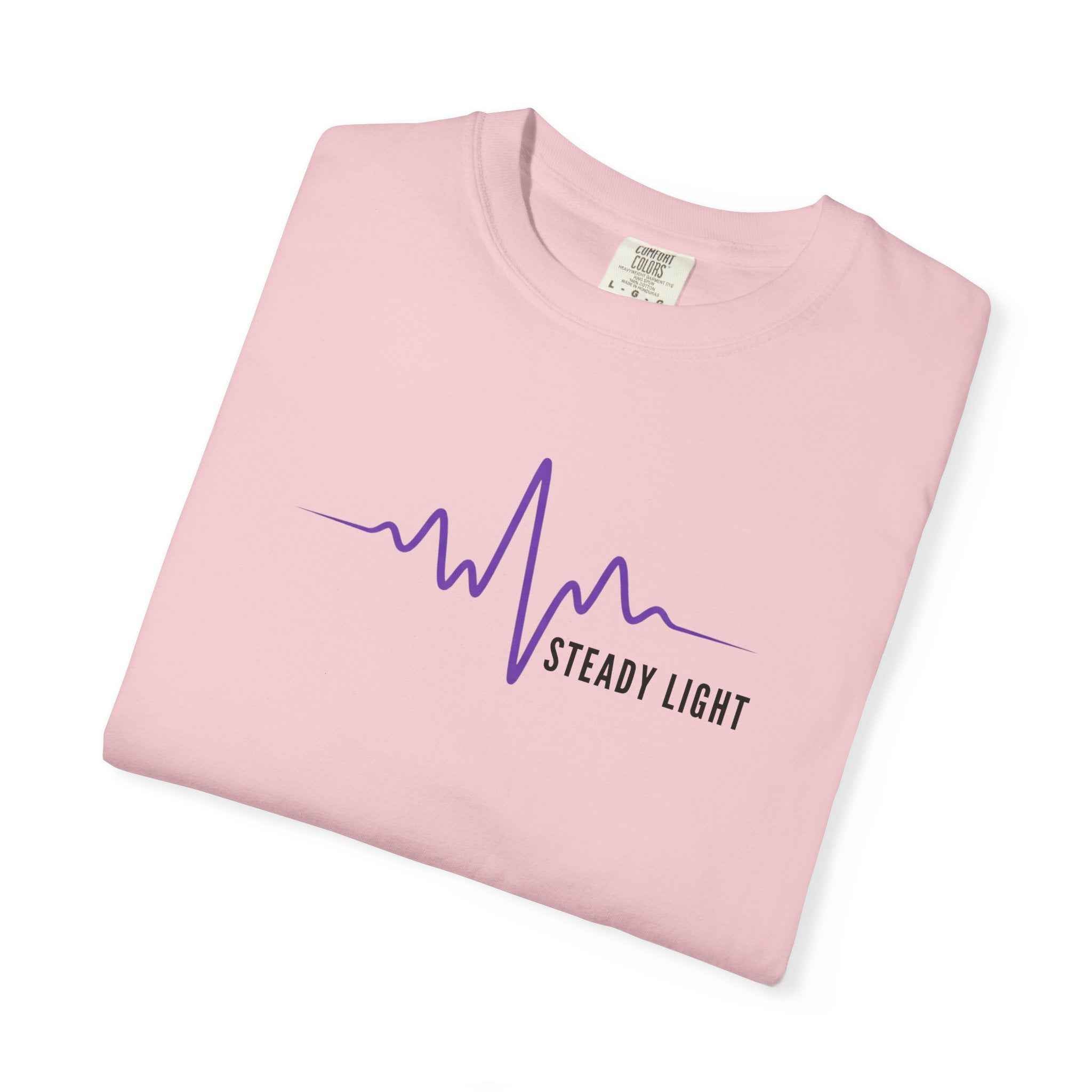 Steady Light EEG Wave T-Shirt – Minimal Epilepsy Awareness Graphic Tee