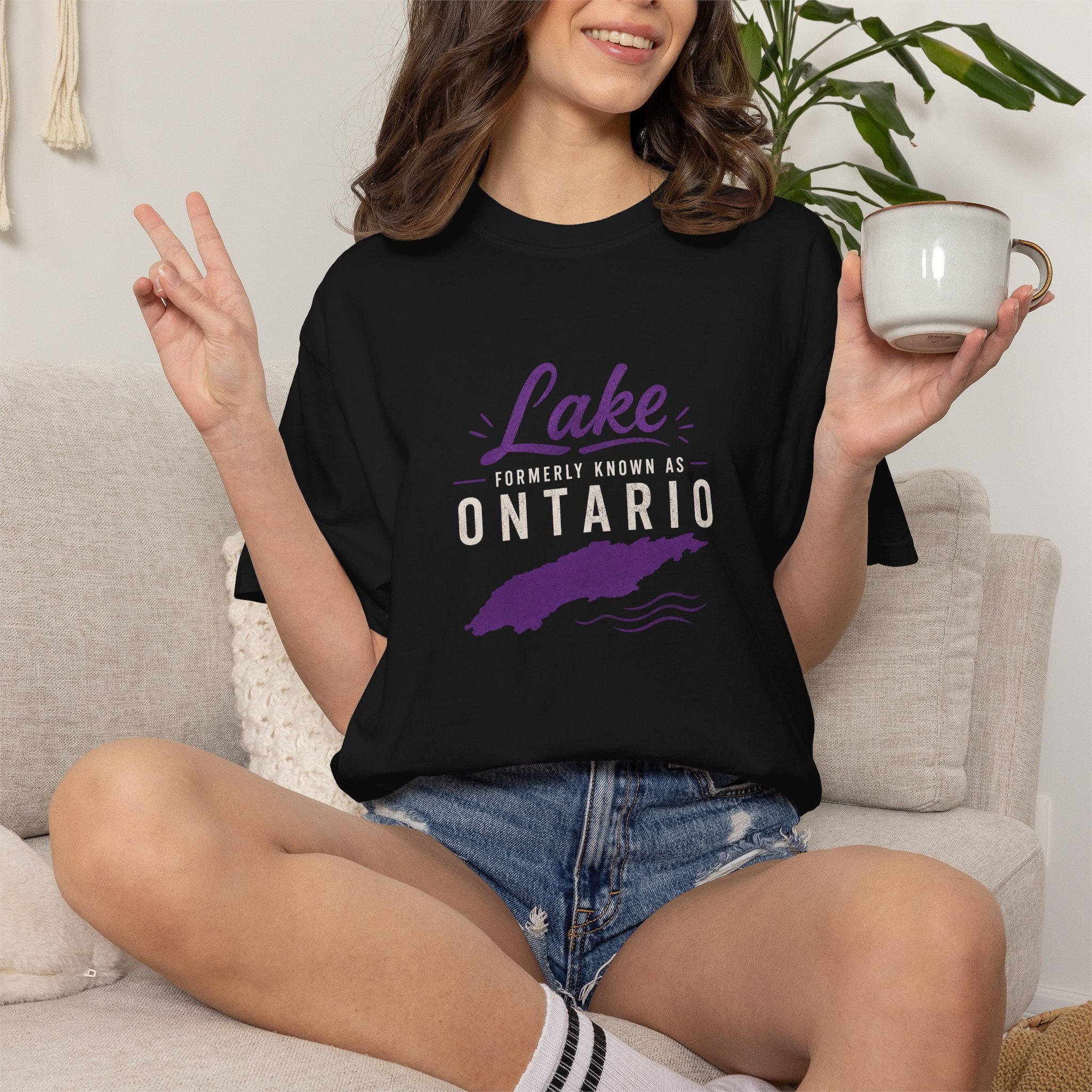 Lake Formerly Known as Ontario Garment-Dyed T-Shirt