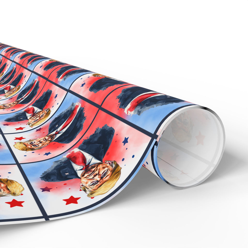 Stars & Trump Wrapping Paper, All Purpose