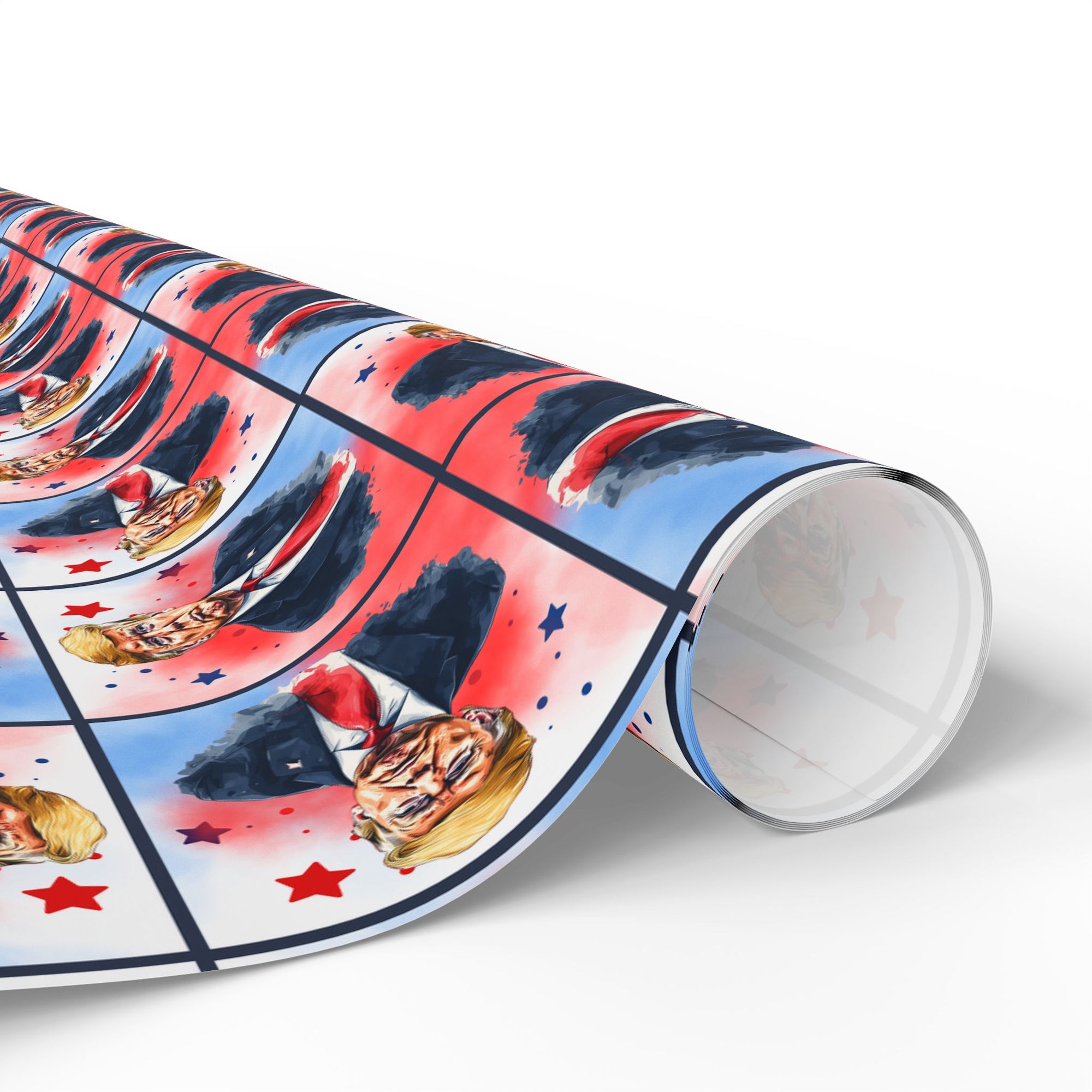 Stars & Trump Wrapping Paper, All Purpose