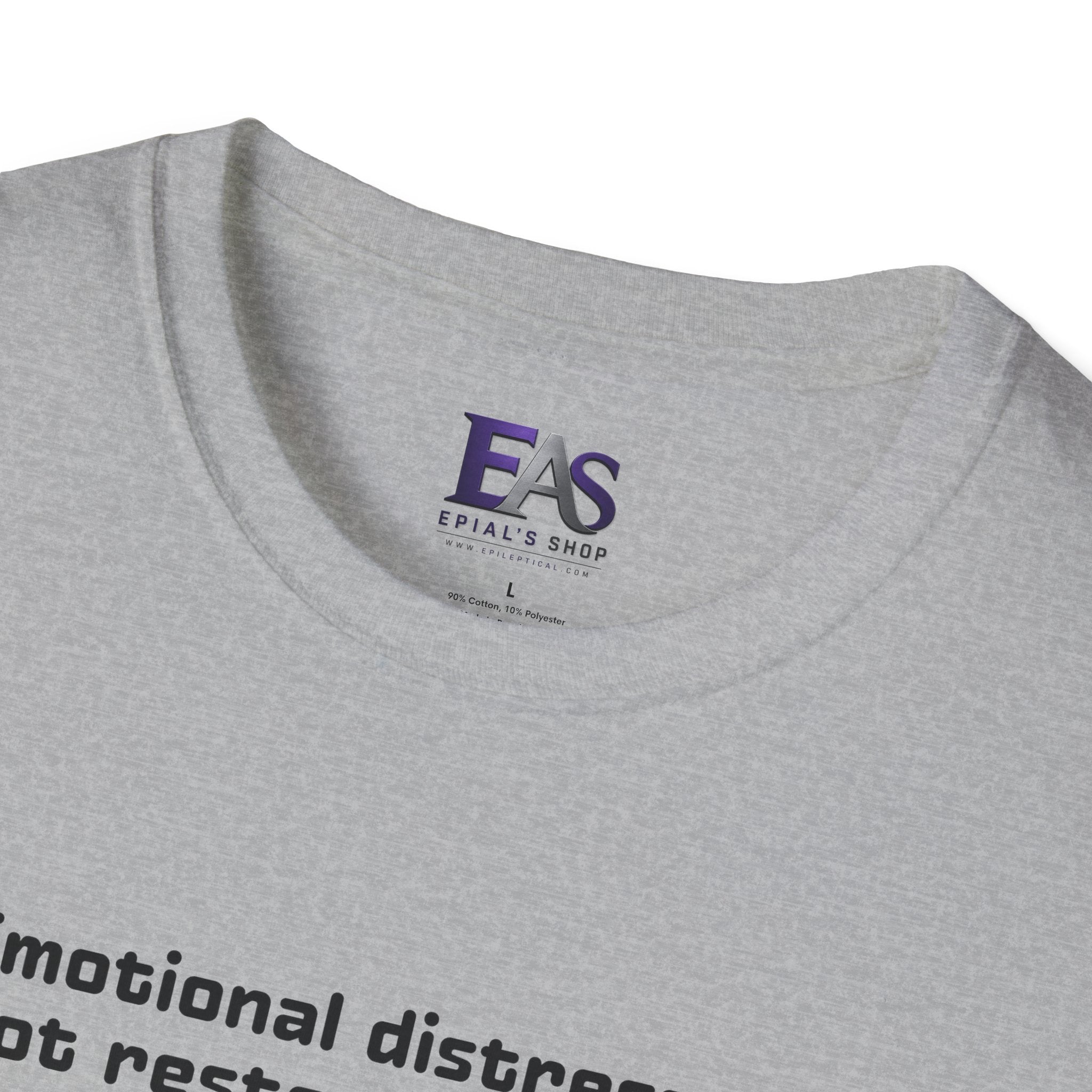 AI Translation: Emotional Distress Will Not Restore Displaced Dairy Products T-Shirt
