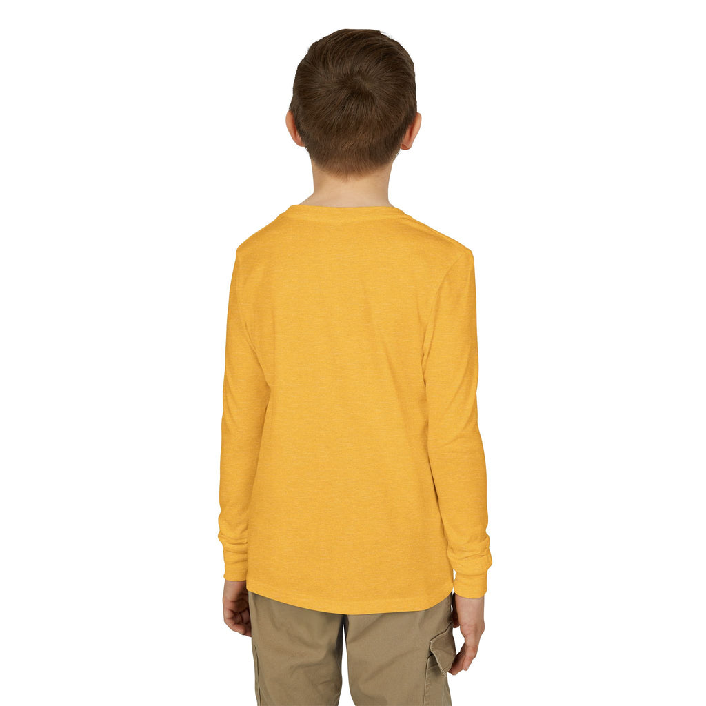 Ghost, Bigfoot & Black Cat Youth Long Sleeve T-Shirt